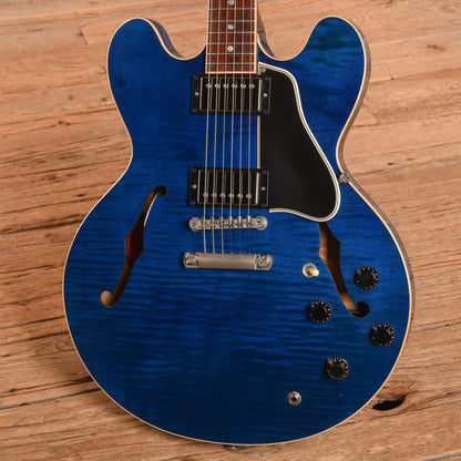 Gibson ES-335 Dot Figured Beale Street Blue 2008 Electric Guitars / Semi-Hollow