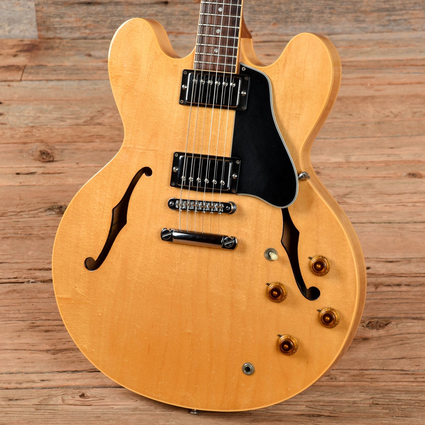 Gibson ES-335 Dot Reissue Natural 1990 Electric Guitars / Semi-Hollow