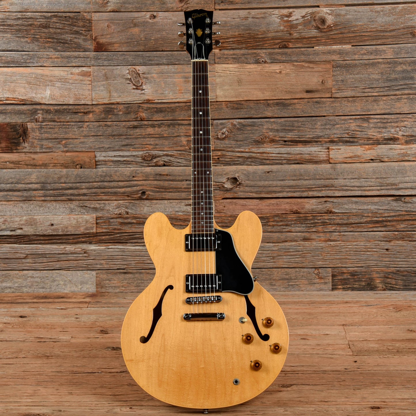 Gibson ES-335 Dot Reissue Natural 1990 Electric Guitars / Semi-Hollow