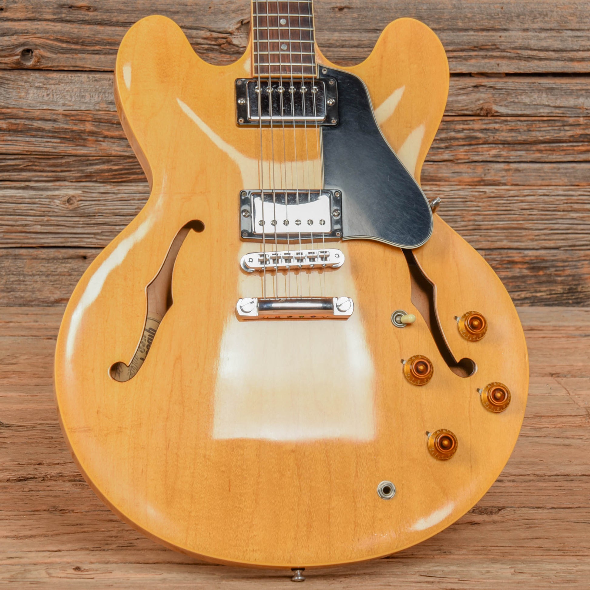Gibson ES-335 Dot Reissue Natural 1990 Electric Guitars / Semi-Hollow