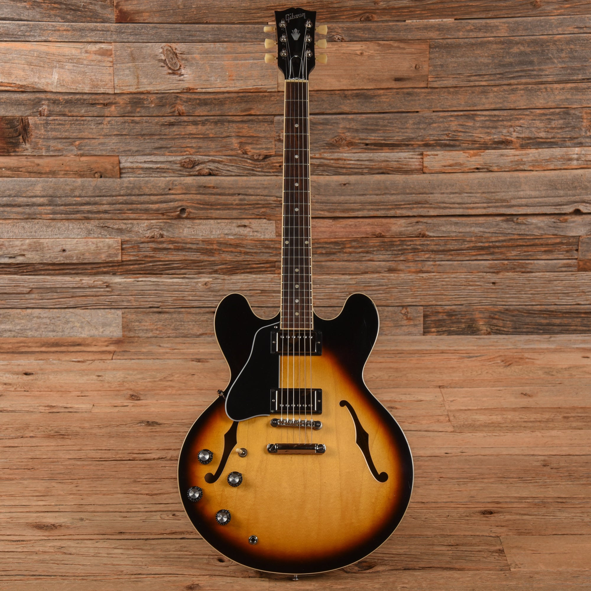 Gibson ES-335 Dot Tobacco Sunburst 2021 LEFTY Electric Guitars / Semi-Hollow