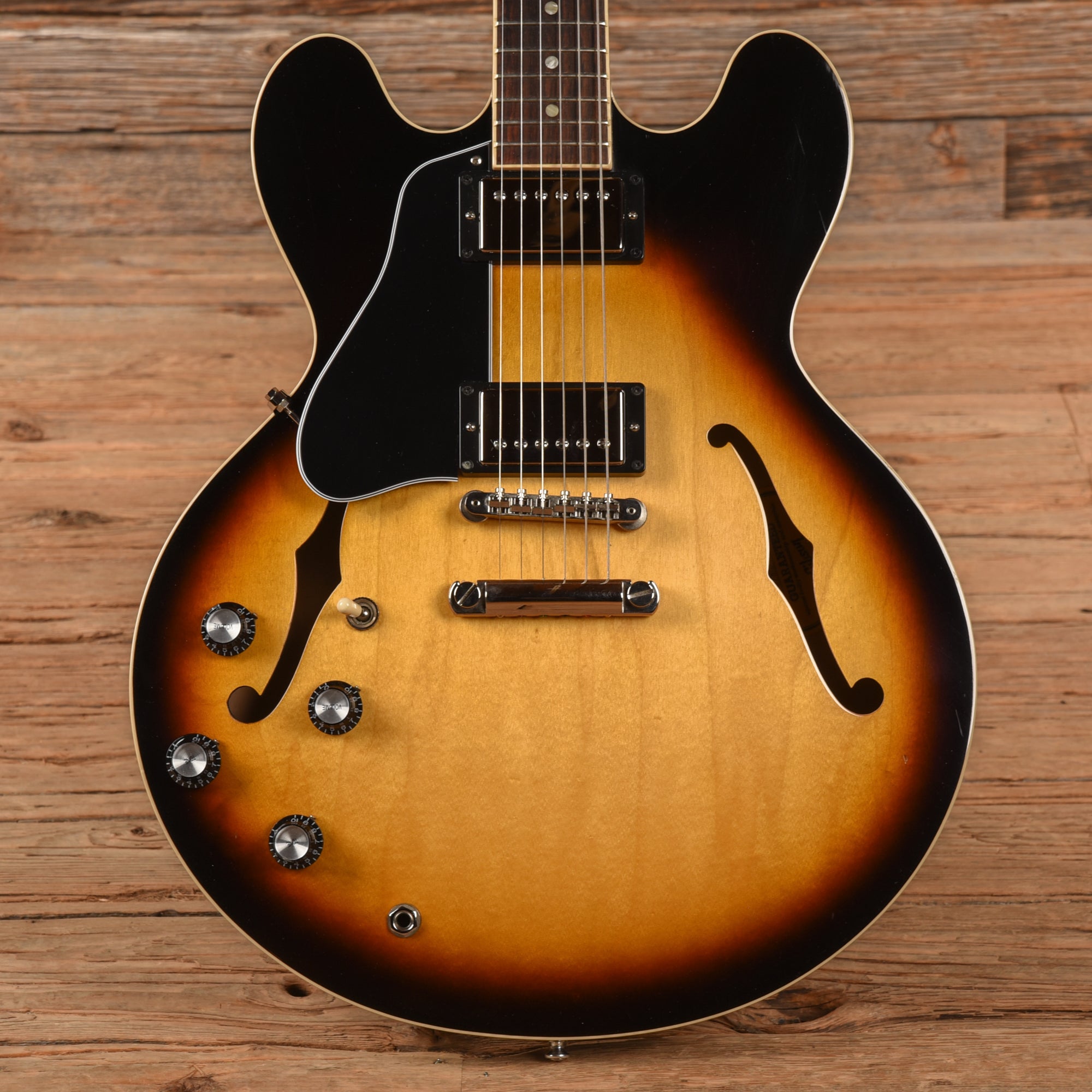 Gibson ES-335 Dot Tobacco Sunburst 2021 LEFTY Electric Guitars / Semi-Hollow