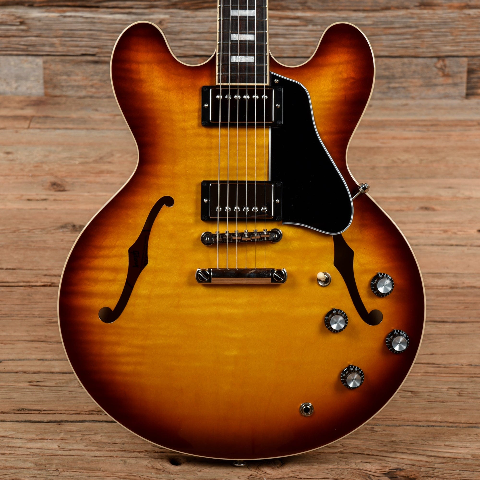 Gibson ES-335 Figured Ice Tea Burst 2022 Electric Guitars / Semi-Hollow
