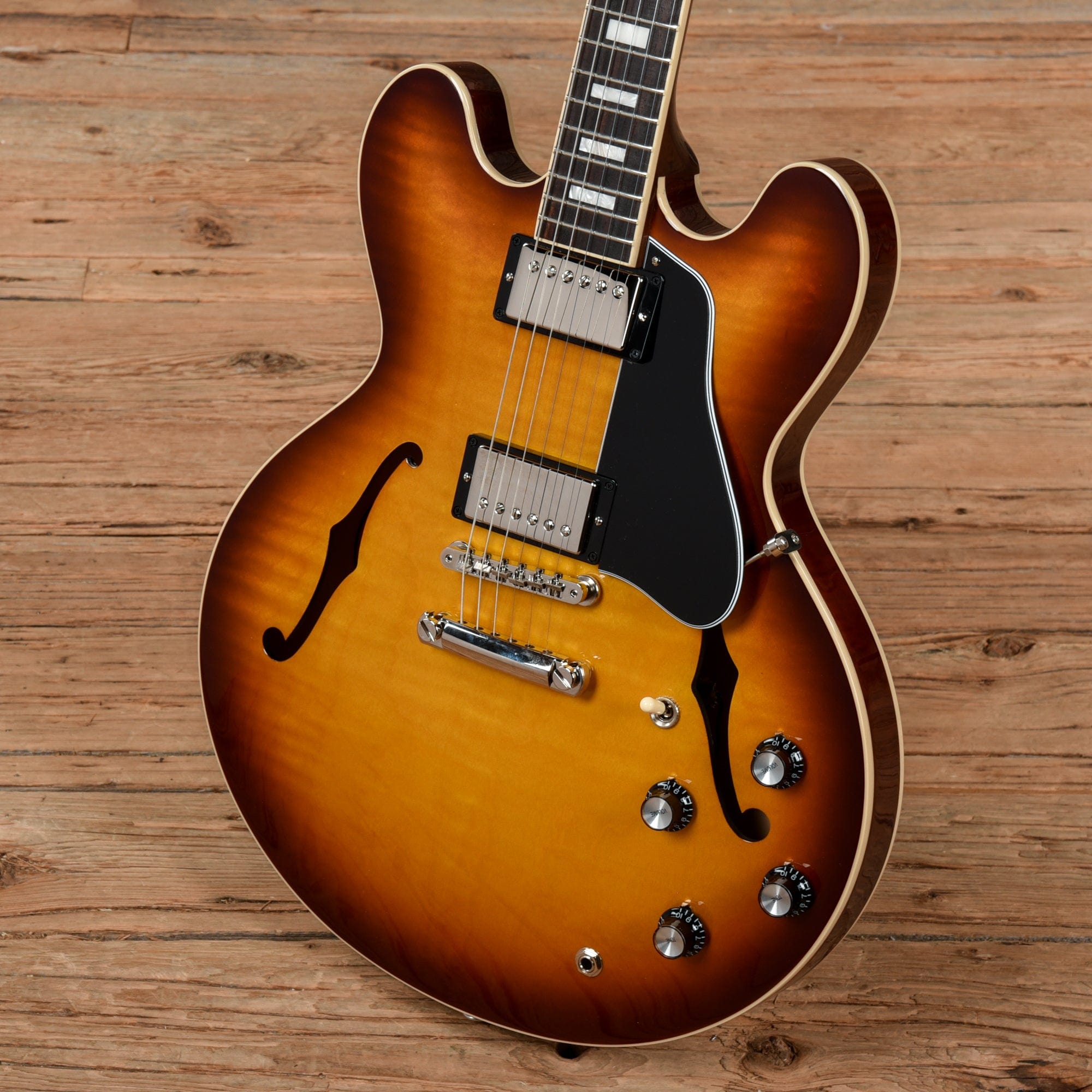 Gibson ES-335 Figured Ice Tea Burst 2022 Electric Guitars / Semi-Hollow