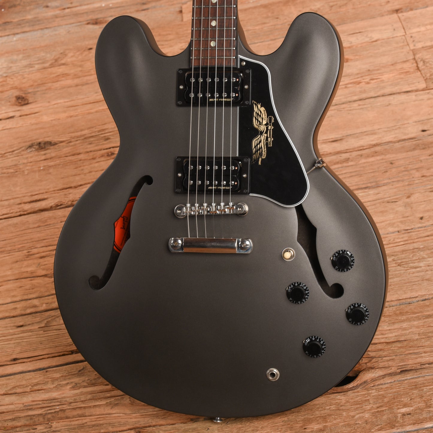 Gibson ES-335 Government Series Gunmetal Grey 2015 Electric Guitars / Semi-Hollow