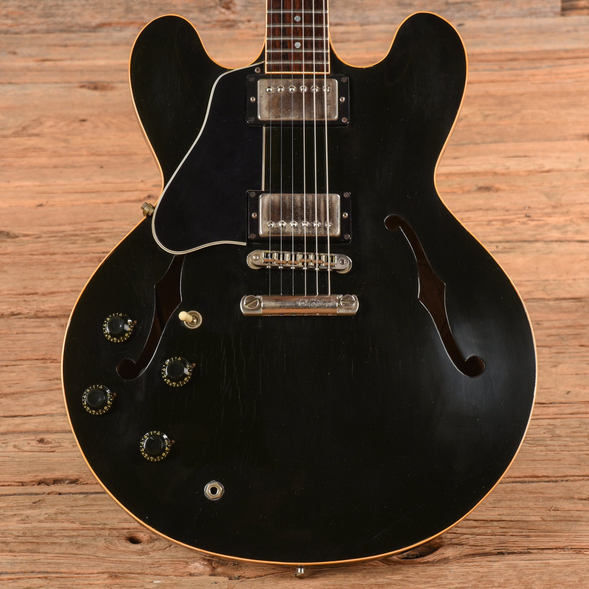 Gibson ES-335 LEFTY Black 1983 LEFTY Electric Guitars / Semi-Hollow