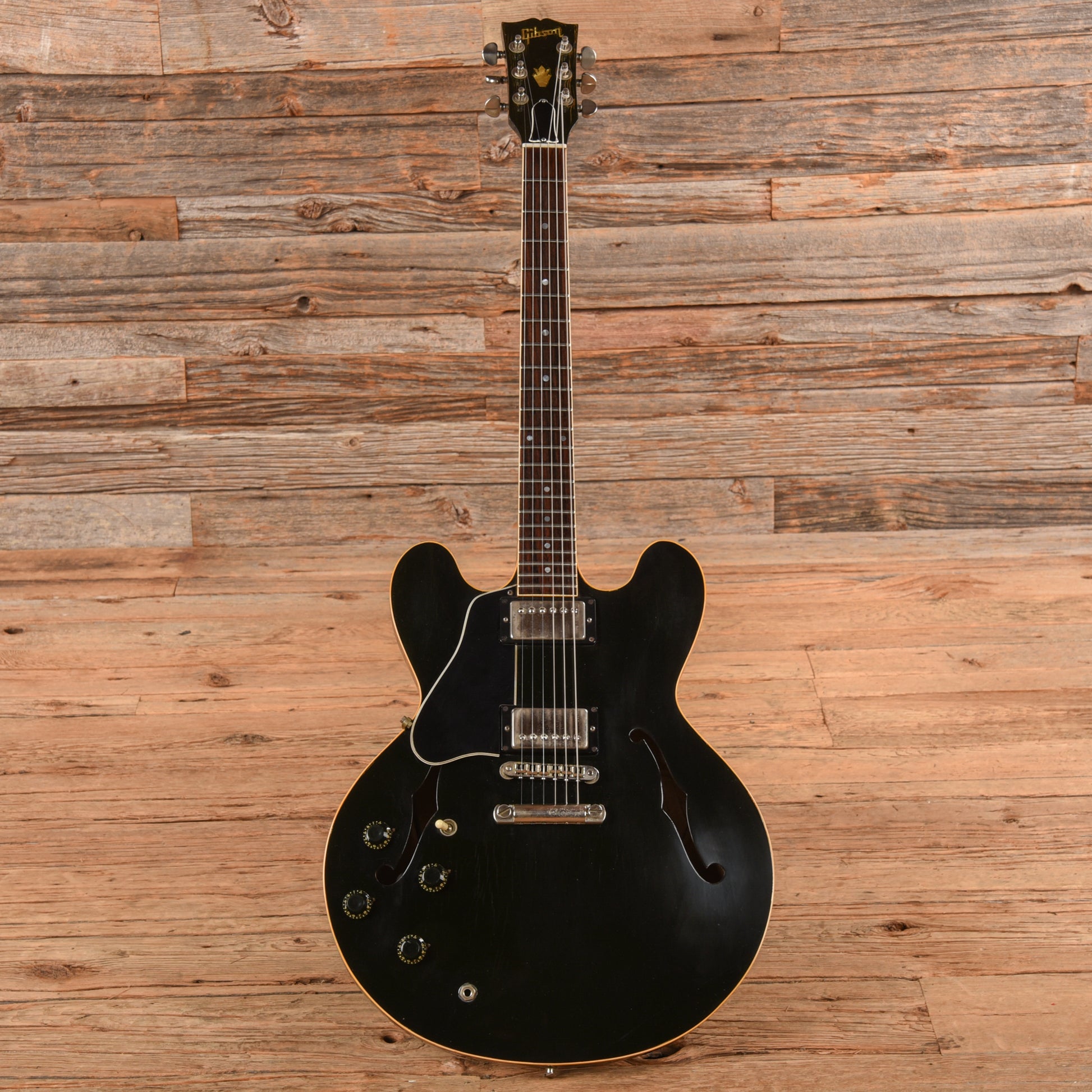 Gibson ES-335 LEFTY Black 1983 LEFTY Electric Guitars / Semi-Hollow