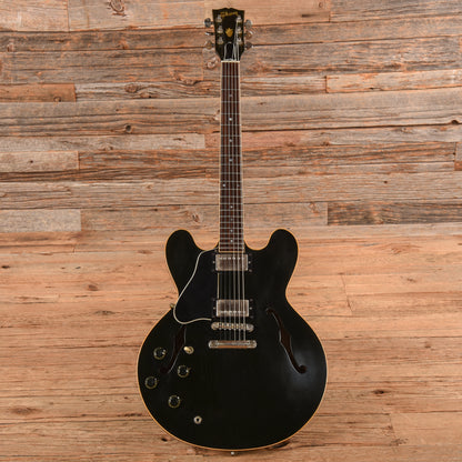 Gibson ES-335 LEFTY Black 1983 LEFTY Electric Guitars / Semi-Hollow