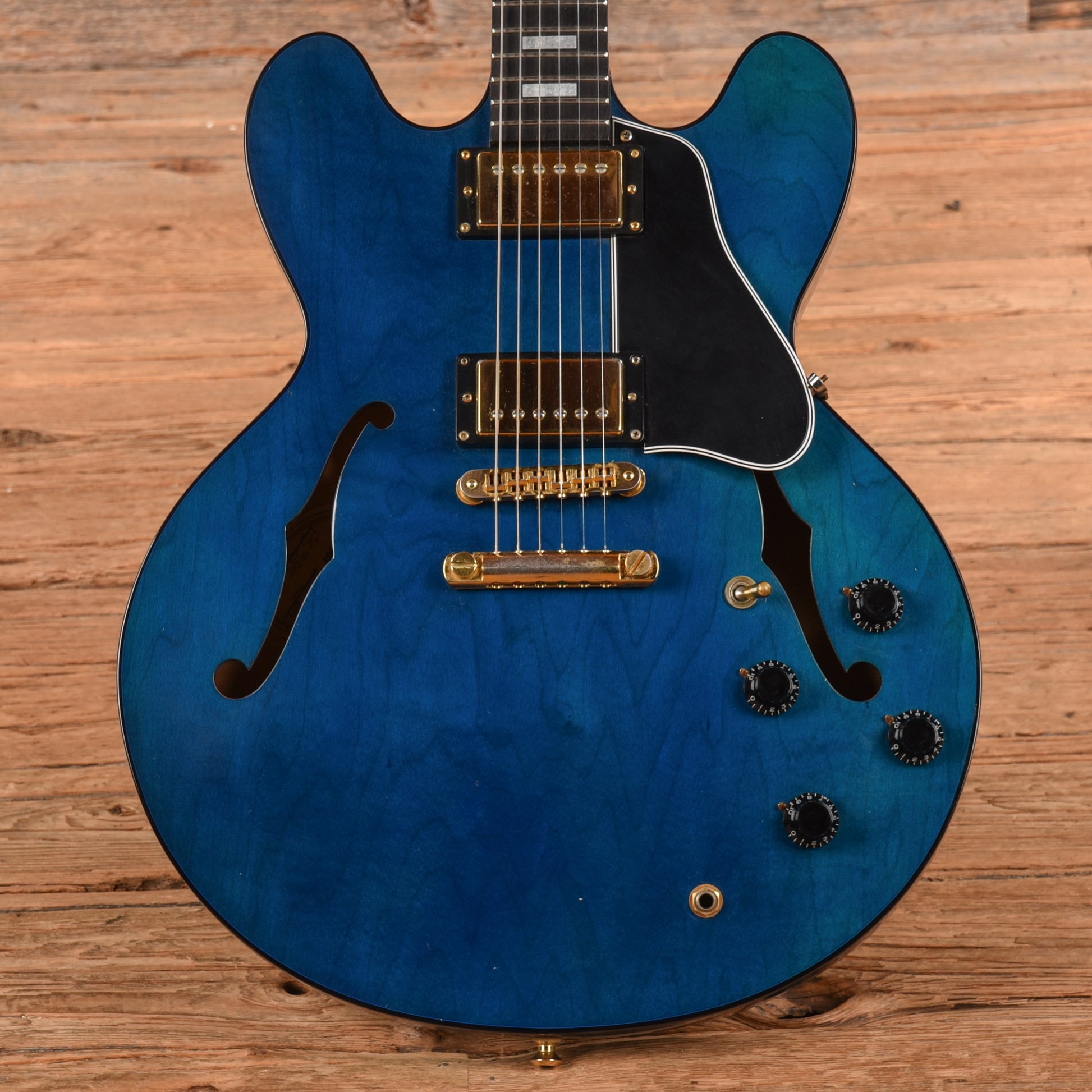 Gibson ES-335 Limited Edition Transparent Blue 1999 Electric Guitars / Semi-Hollow