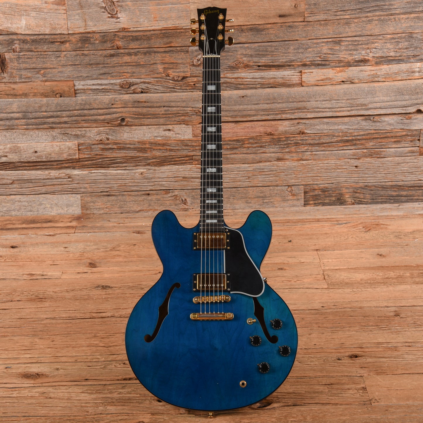 Gibson ES-335 Limited Edition Transparent Blue 1999 Electric Guitars / Semi-Hollow