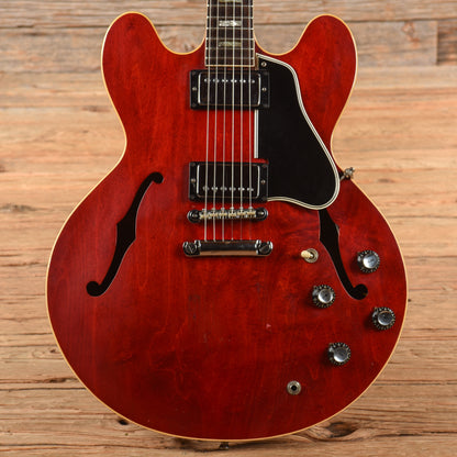 Gibson ES-335 (re-neck) Cherry 1968 Electric Guitars / Semi-Hollow