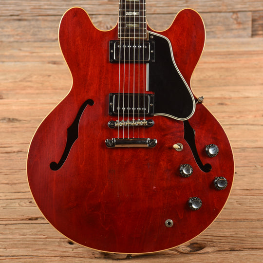 Gibson ES-335 (re-neck) Cherry 1968 Electric Guitars / Semi-Hollow