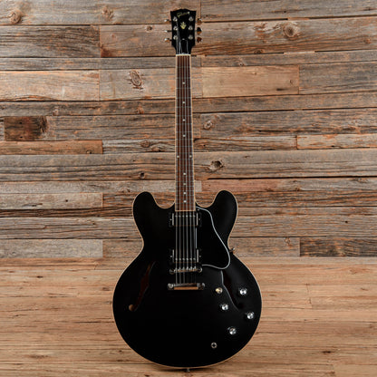 Gibson ES-335 Satin Ebony 2019 Electric Guitars / Semi-Hollow