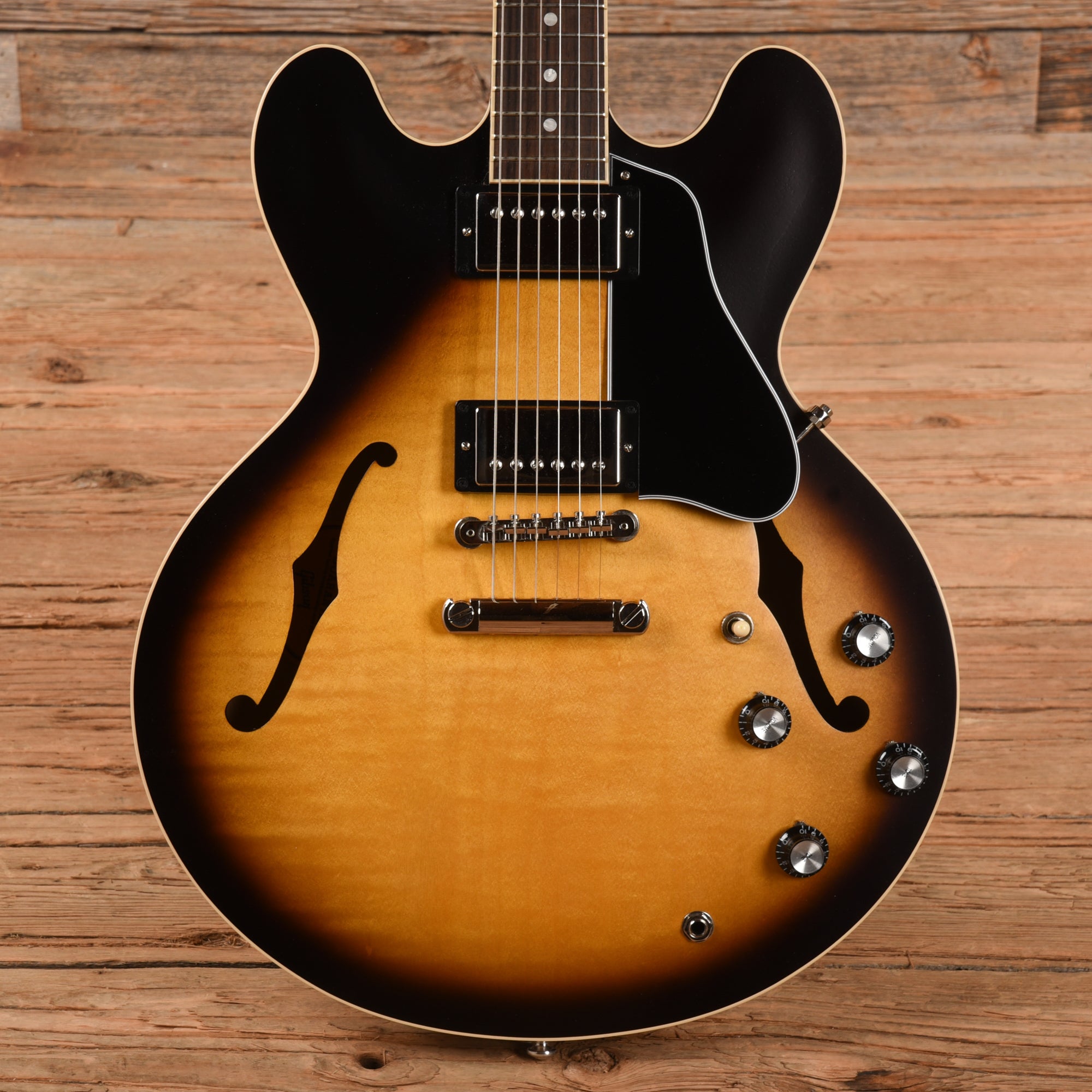 Gibson ES-335 Satin Vintage Sunburst 2021 Electric Guitars / Semi-Hollow