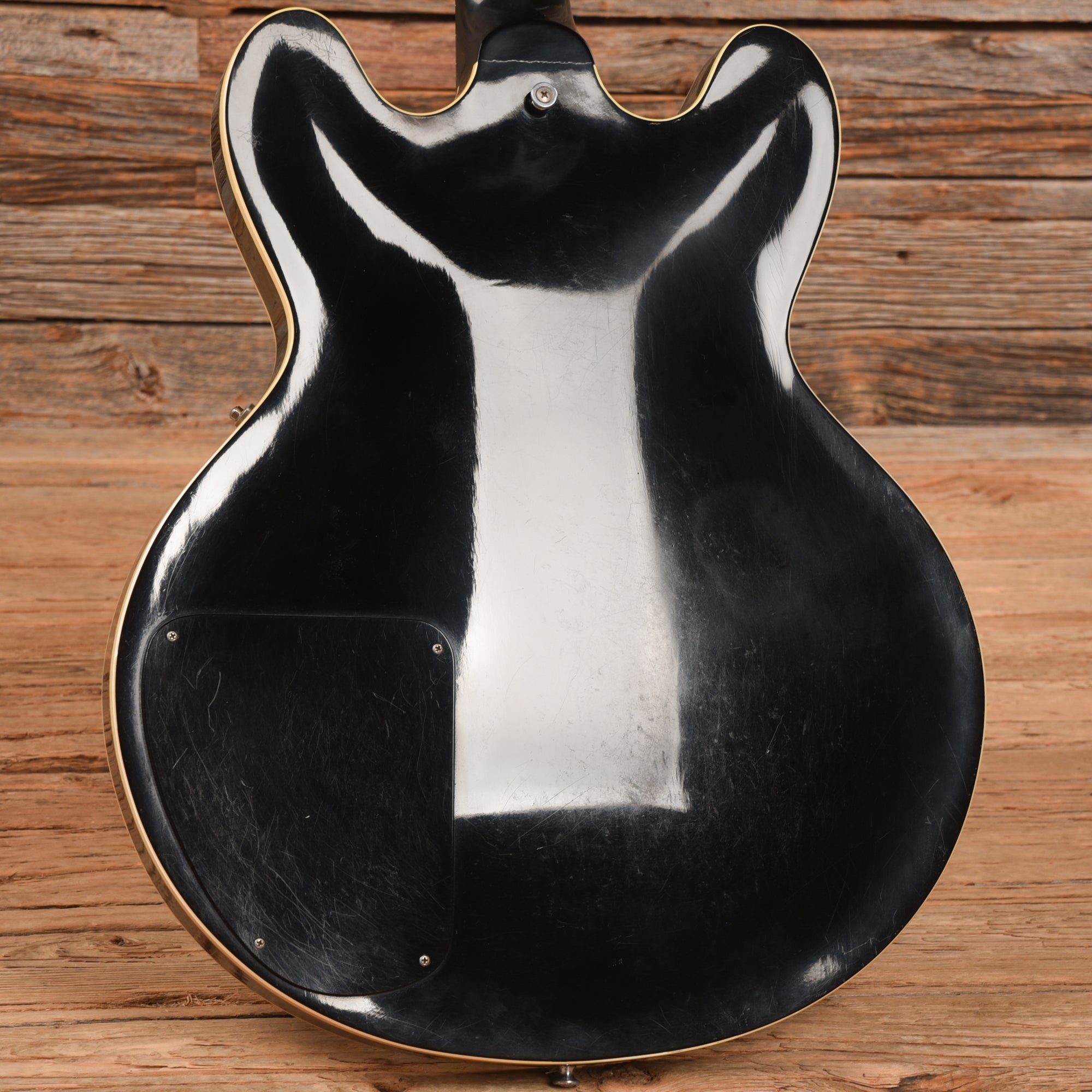 Gibson ES-335 Studio Black 1986 Electric Guitars / Semi-Hollow