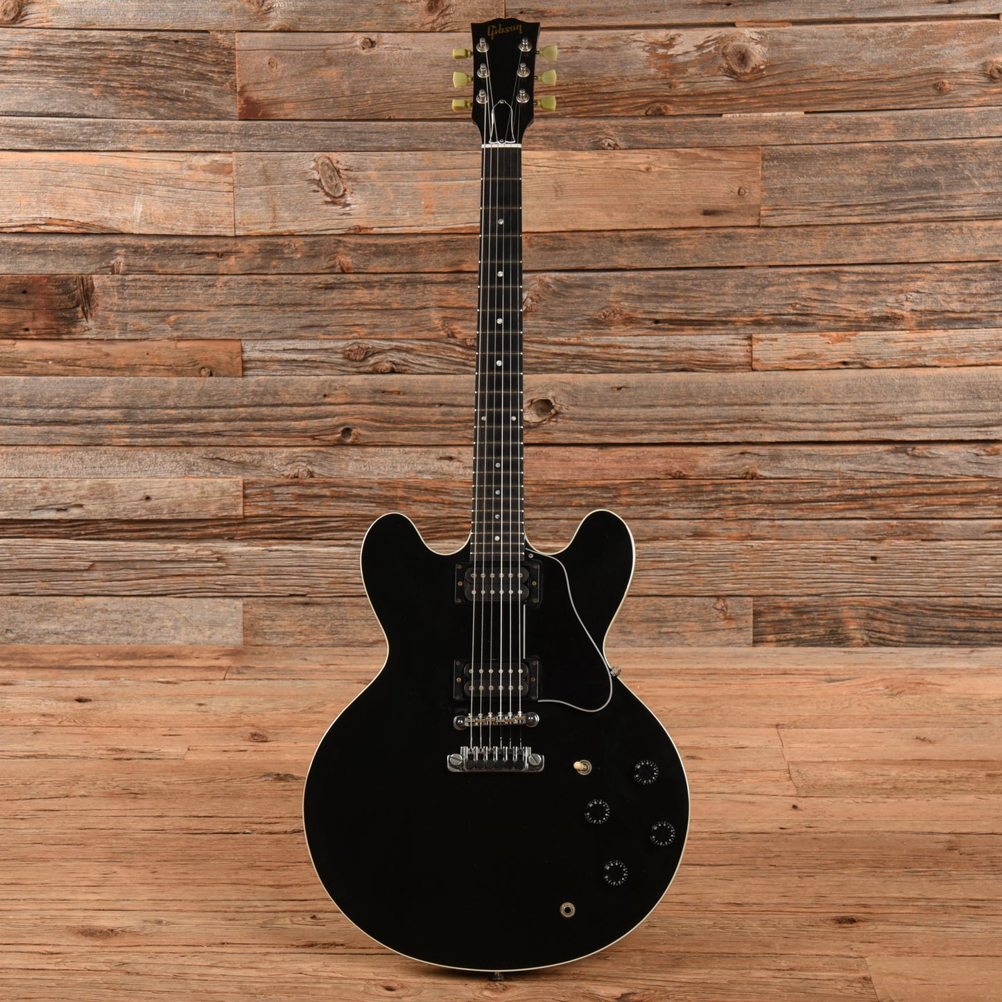 Gibson ES-335 Studio Ebony 1991 Electric Guitars / Semi-Hollow