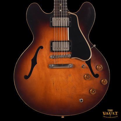 Gibson ES-335 Sunburst 1958 Electric Guitars / Semi-Hollow