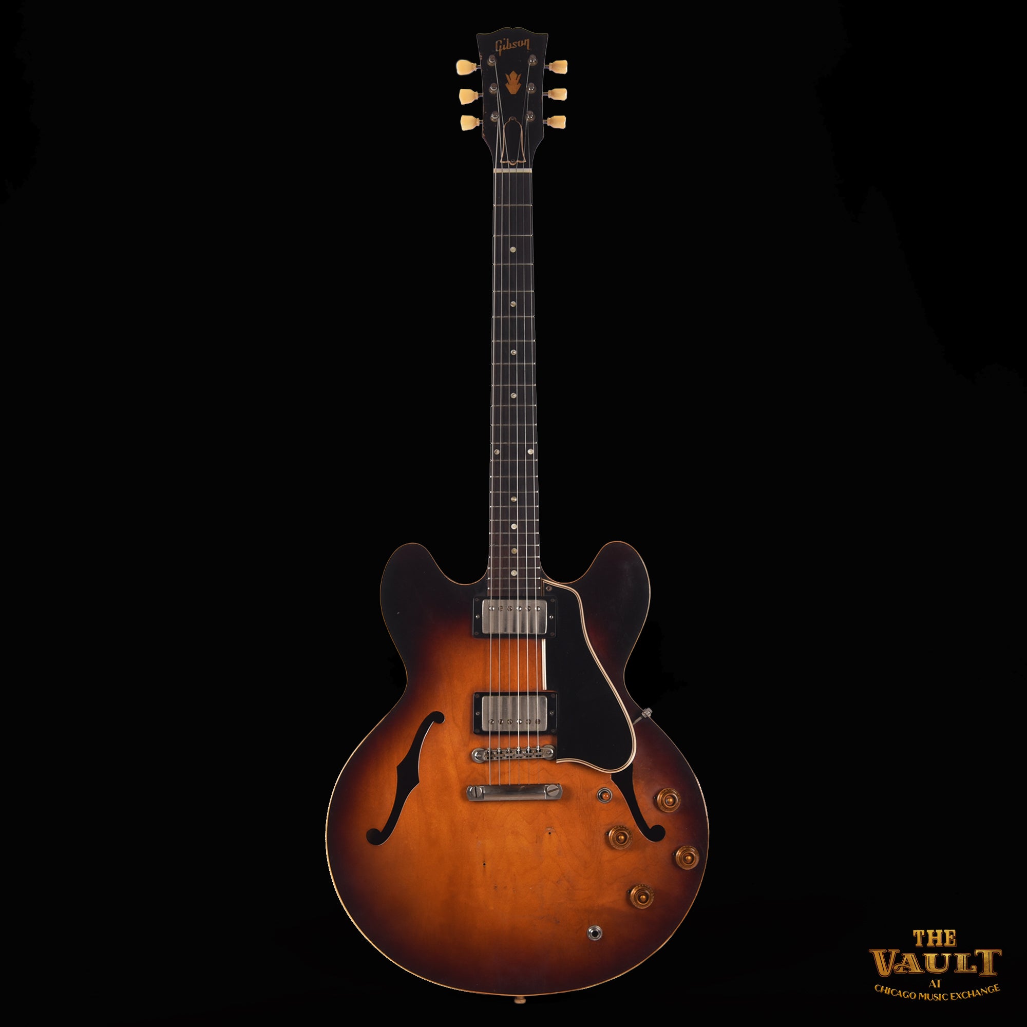 Gibson ES-335 Sunburst 1958 Electric Guitars / Semi-Hollow