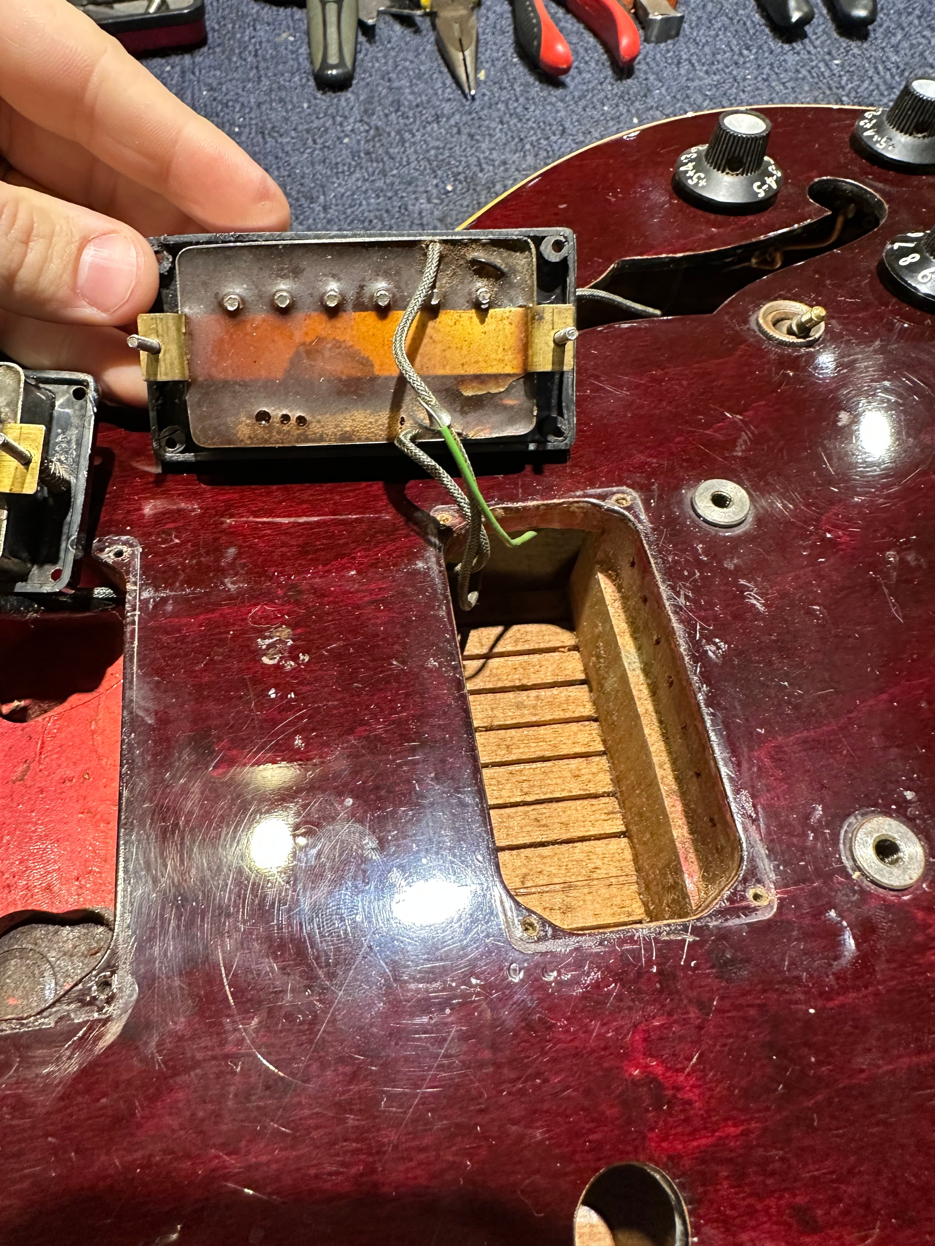 Gibson ES-335 Wine Red 1978 Electric Guitars / Semi-Hollow