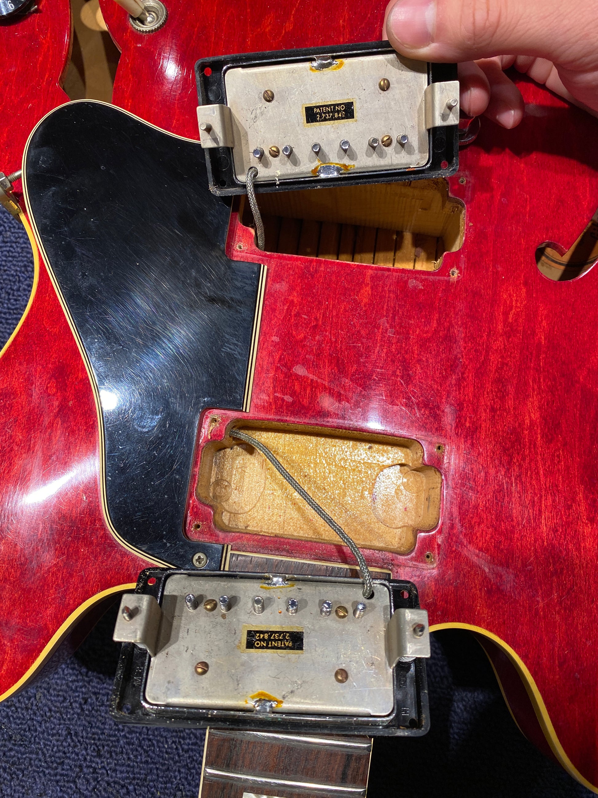 Gibson ES-335TD Cherry 1969 Electric Guitars / Semi-Hollow