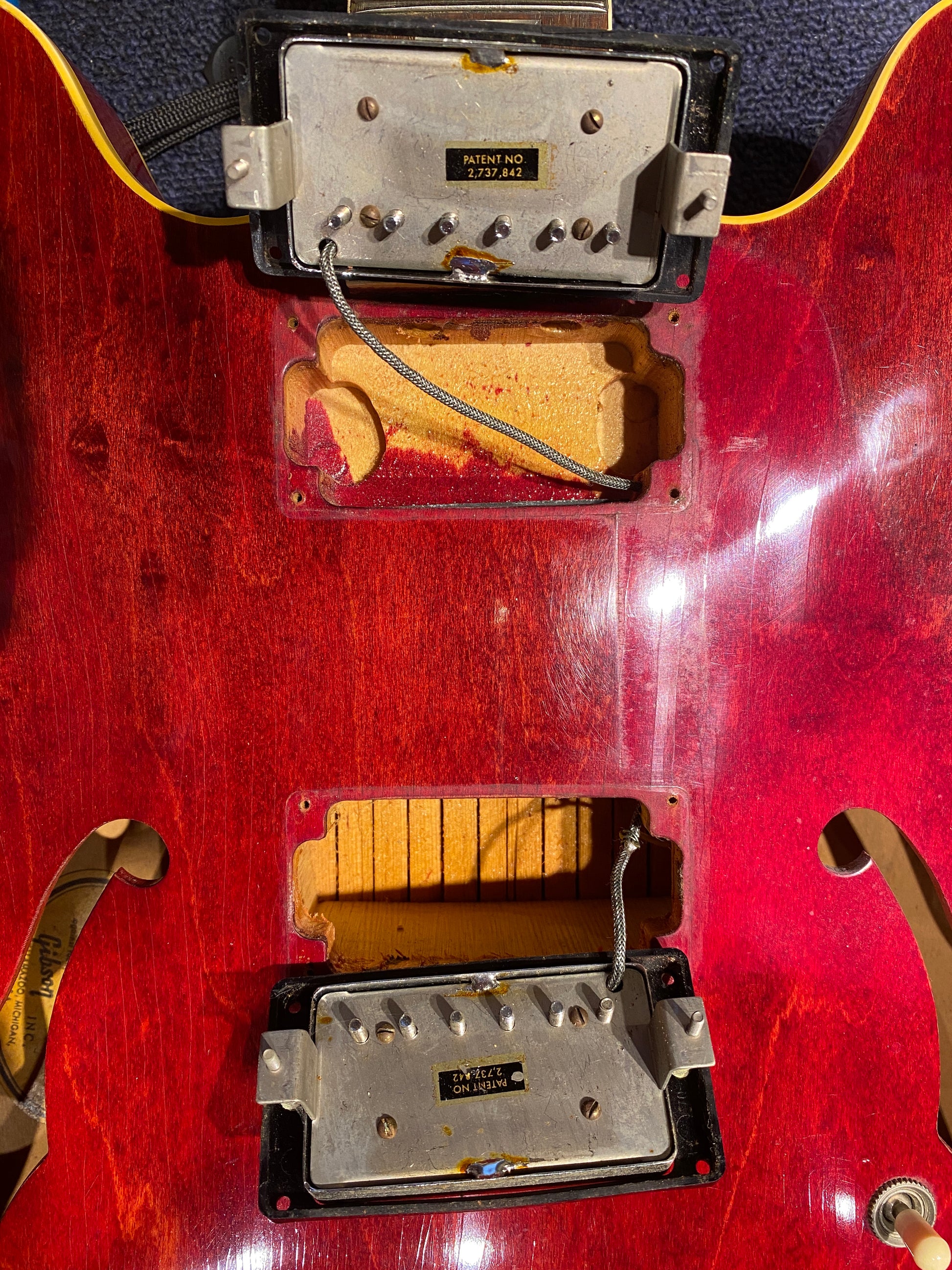 Gibson ES-335TD Cherry 1972 Electric Guitars / Semi-Hollow