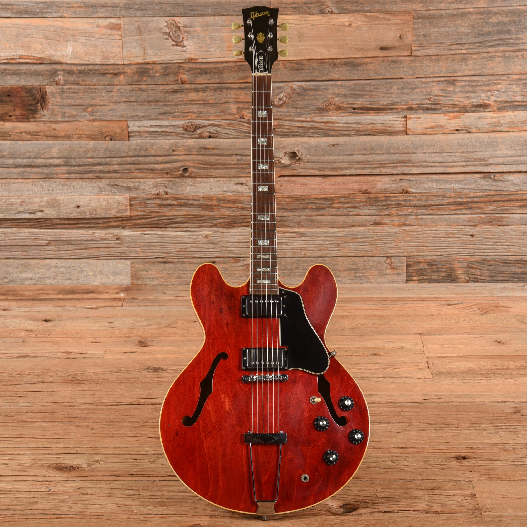 Gibson ES-335TD Cherry 1972 Electric Guitars / Semi-Hollow