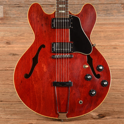 Gibson ES-335TD Cherry 1972 Electric Guitars / Semi-Hollow