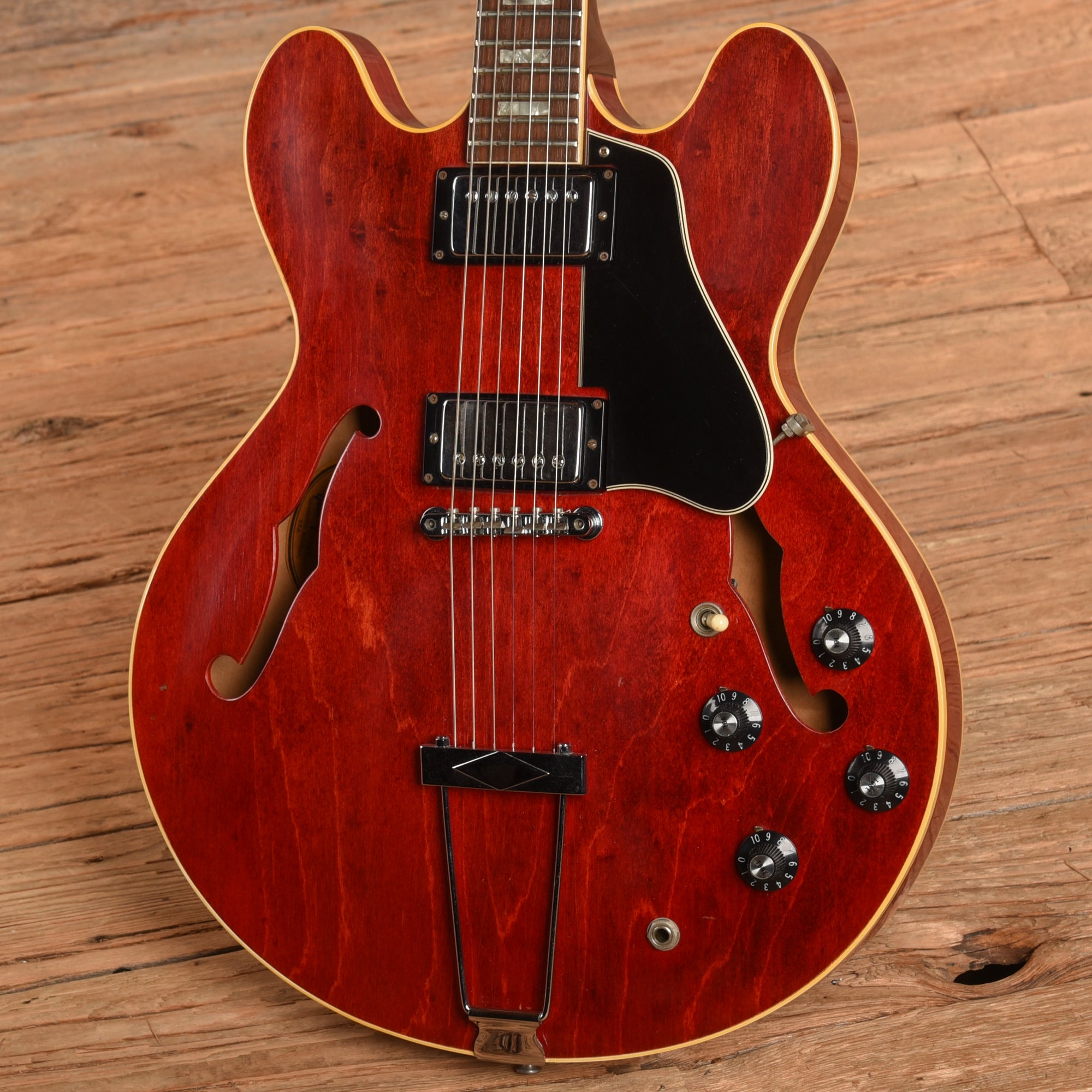 Gibson ES-335TD Cherry 1972 Electric Guitars / Semi-Hollow