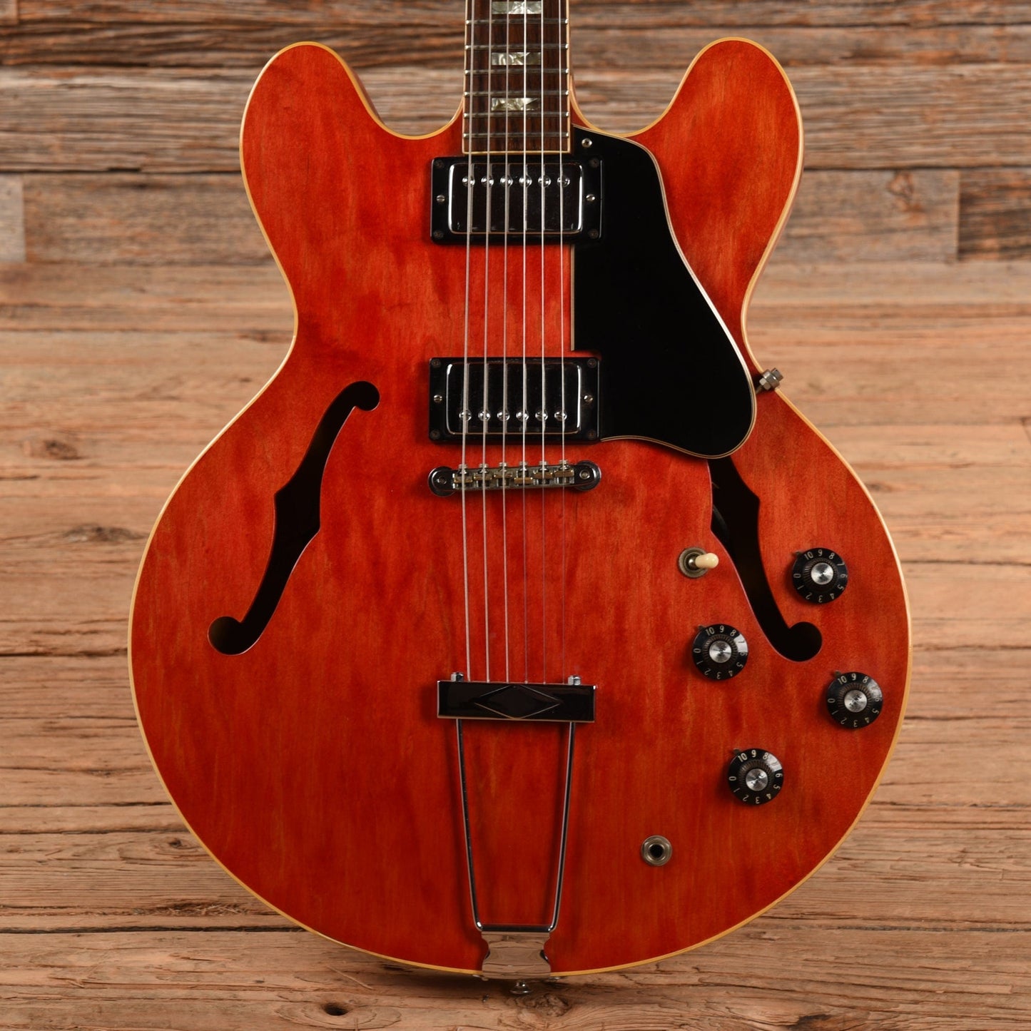 Gibson ES-335TD Cherry Red 1973 Electric Guitars / Semi-Hollow