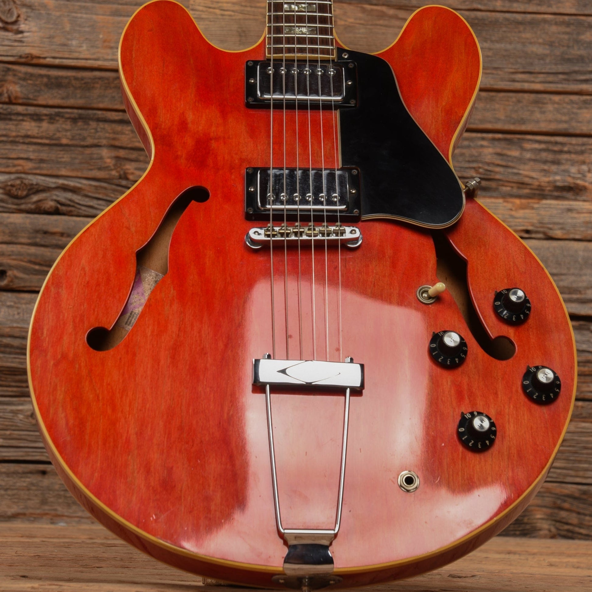 Gibson ES-335TD Cherry Red 1973 Electric Guitars / Semi-Hollow