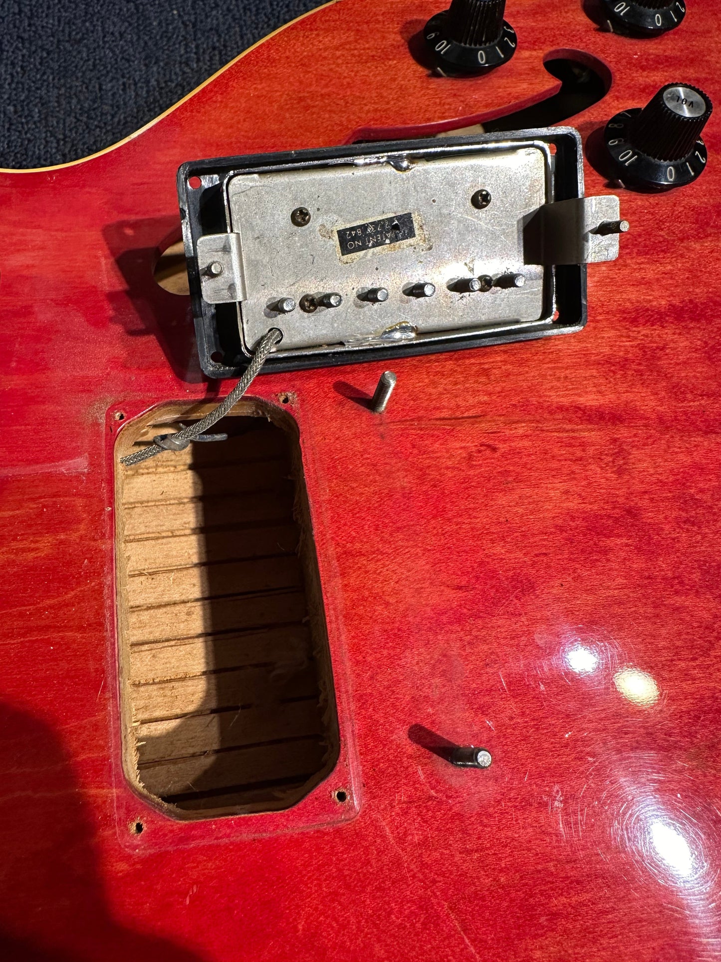 Gibson ES-335TD Cherry Red 1973 Electric Guitars / Semi-Hollow