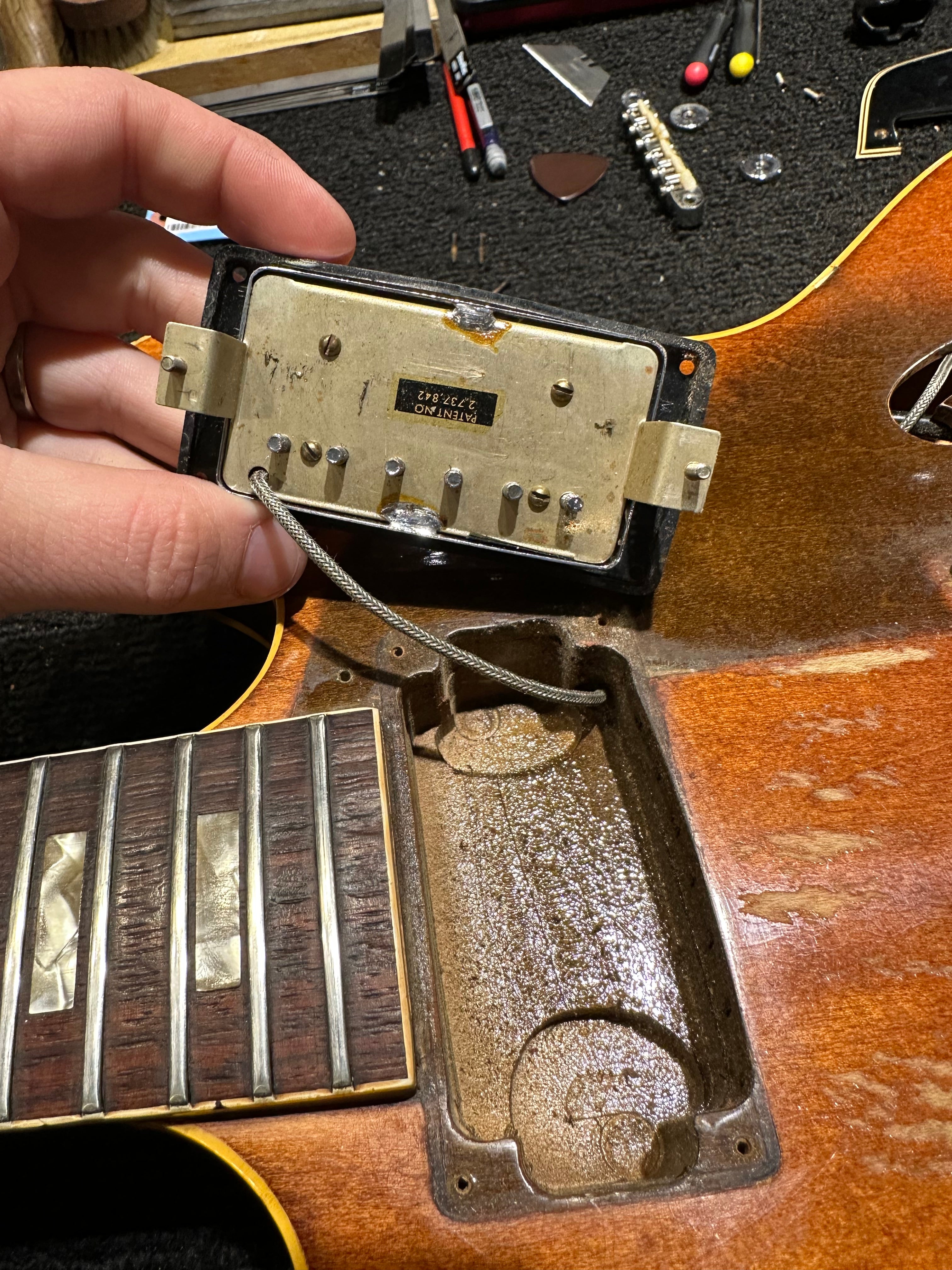Gibson ES-335TDW Walnut 1973 Electric Guitars / Semi-Hollow