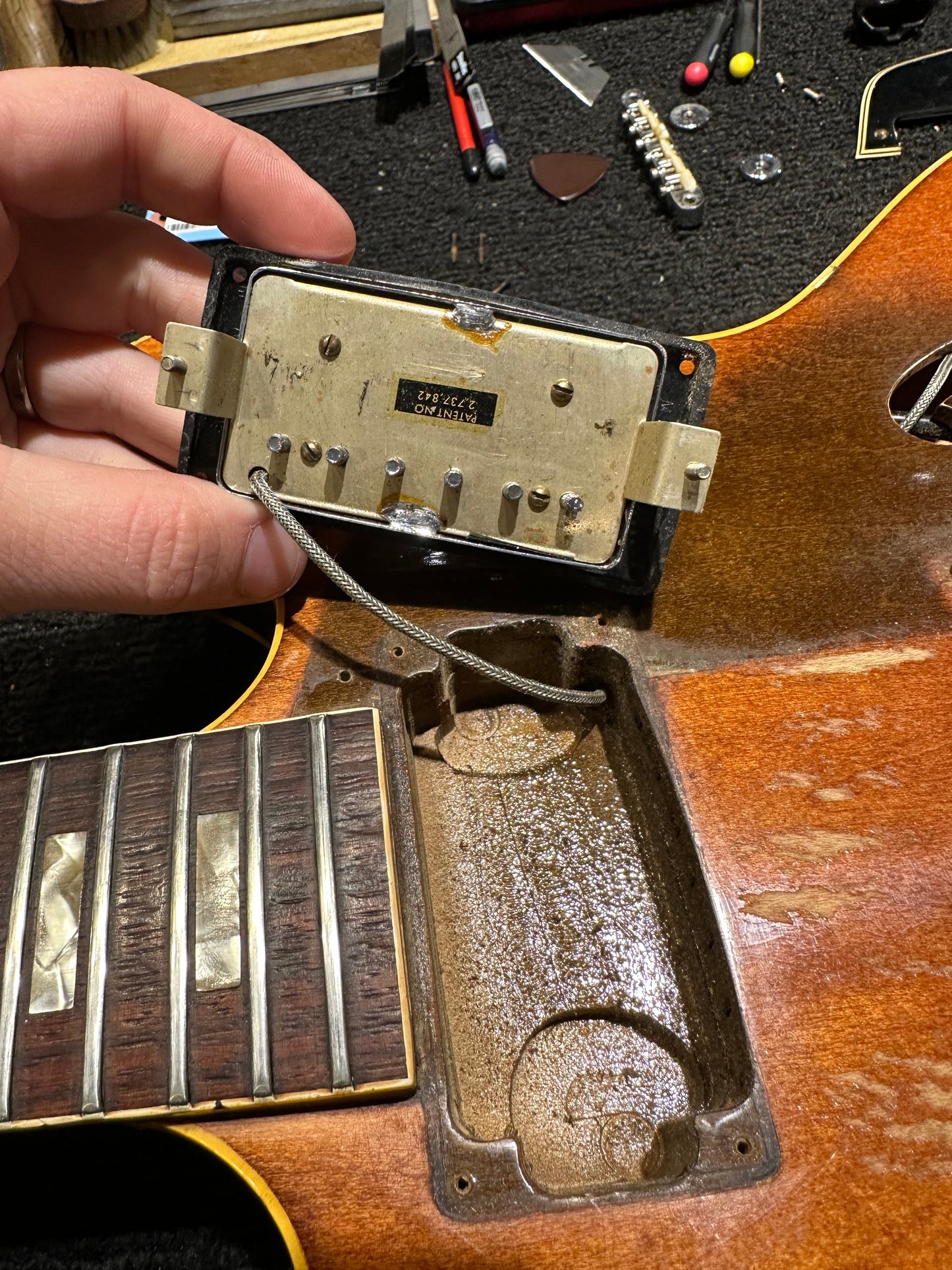 Gibson ES-335TDW Walnut 1973 Electric Guitars / Semi-Hollow
