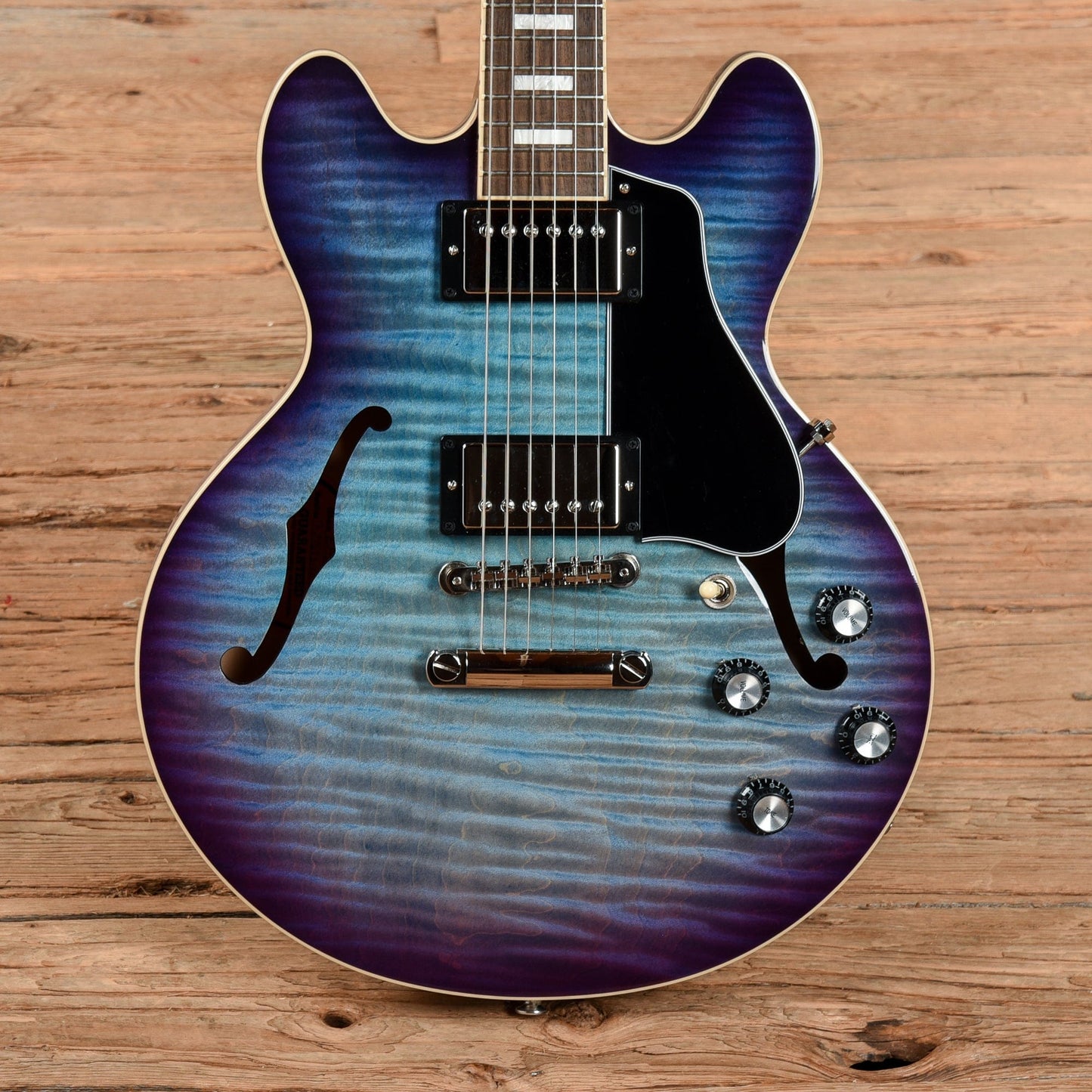 Gibson ES-339 Figured Blueberry Burst 2022 Electric Guitars / Semi-Hollow
