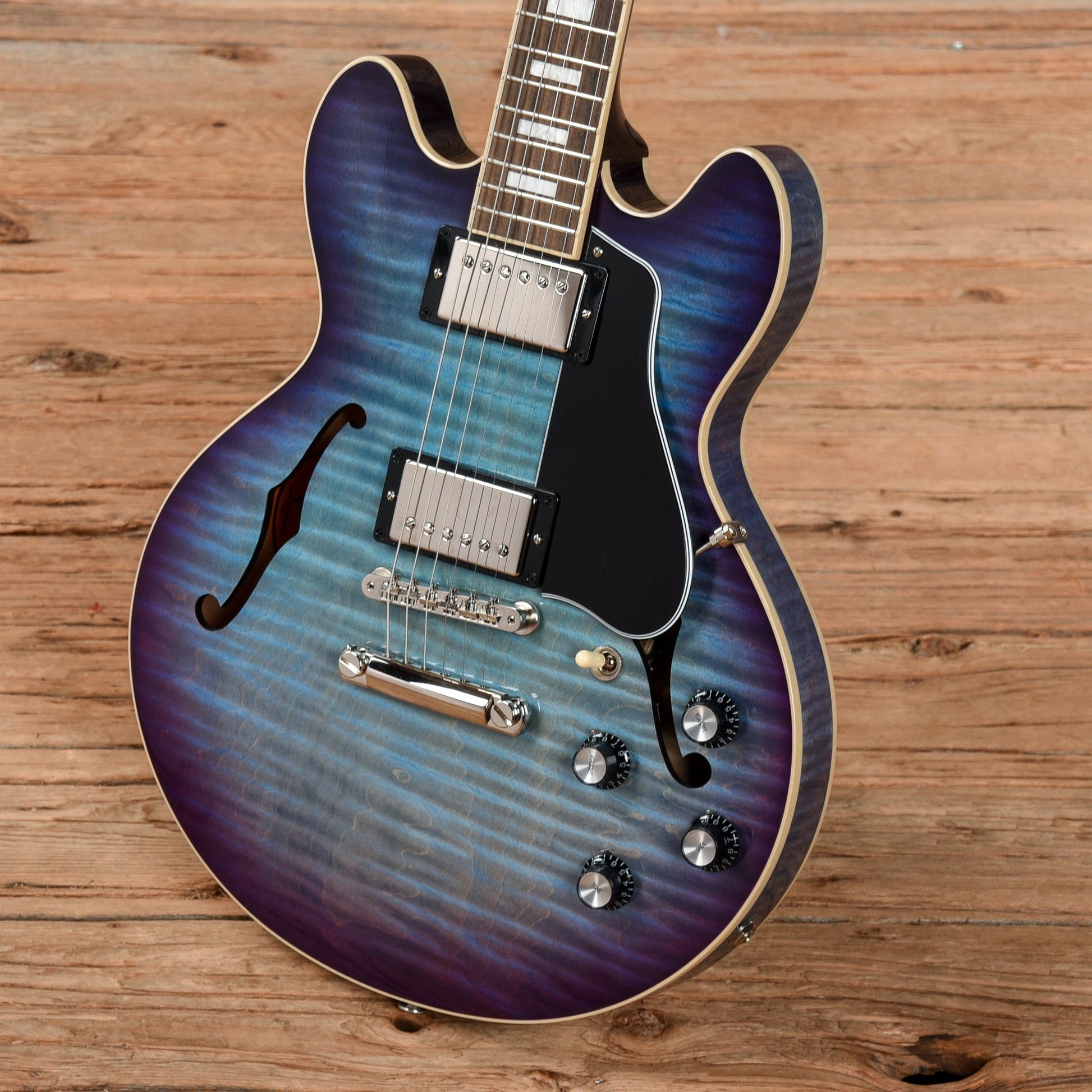 Gibson ES-339 Figured Blueberry Burst 2022 Electric Guitars / Semi-Hollow