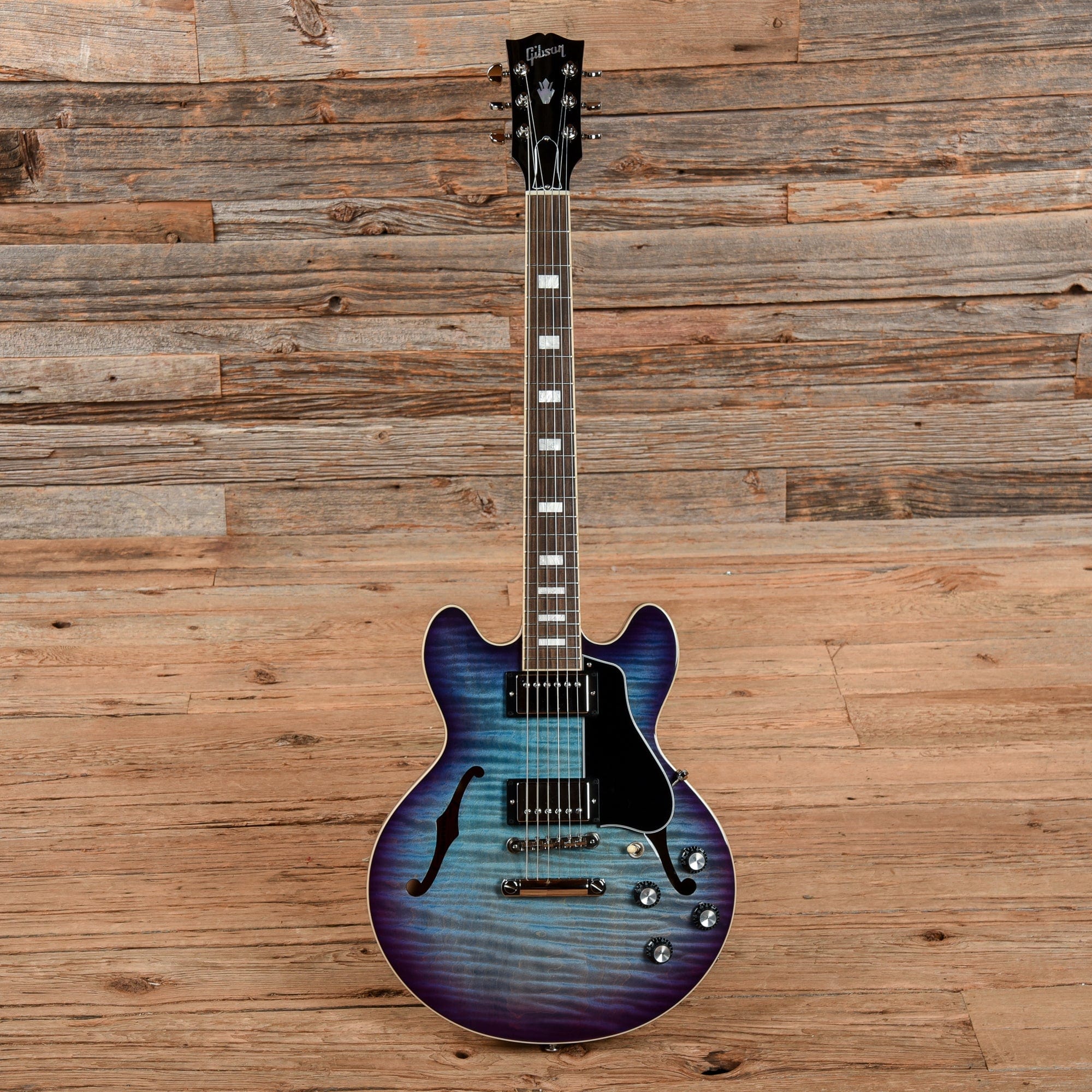 Gibson ES-339 Figured Blueberry Burst 2022 Electric Guitars / Semi-Hollow
