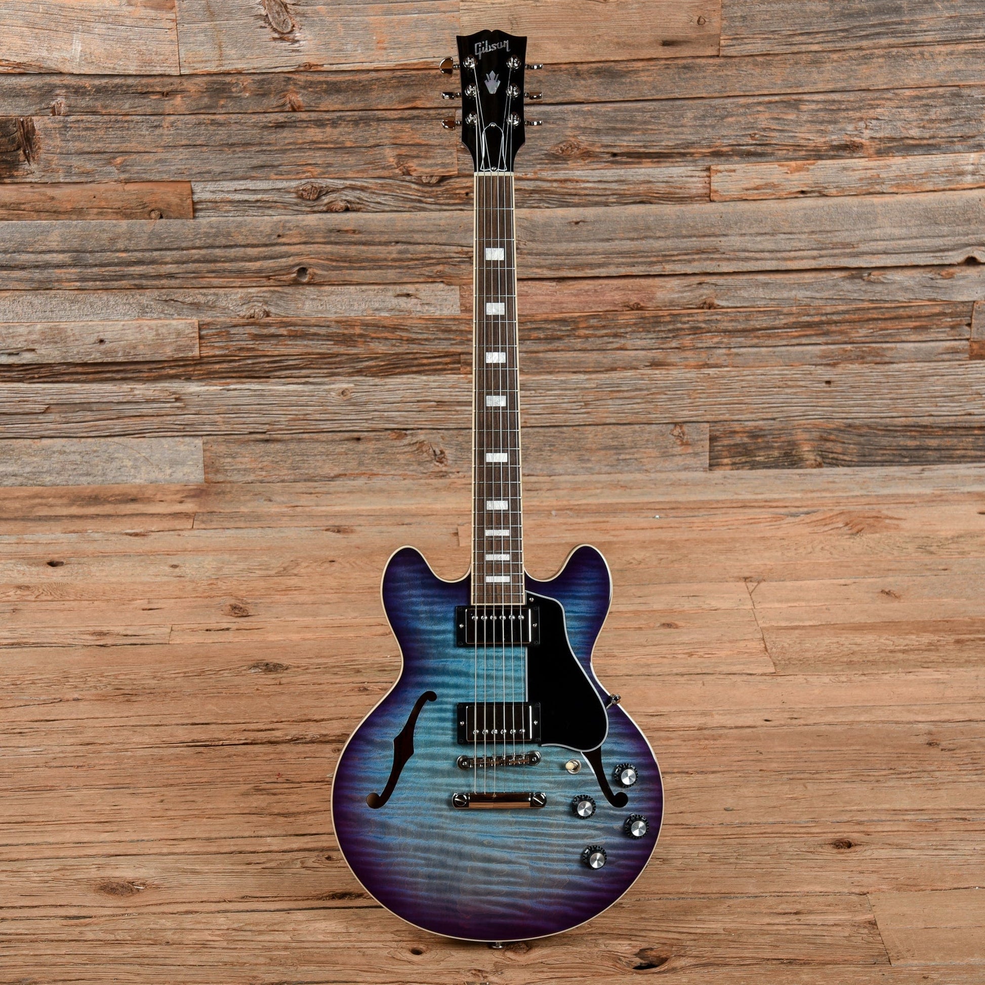 Gibson ES-339 Figured Blueberry Burst 2022 Electric Guitars / Semi-Hollow