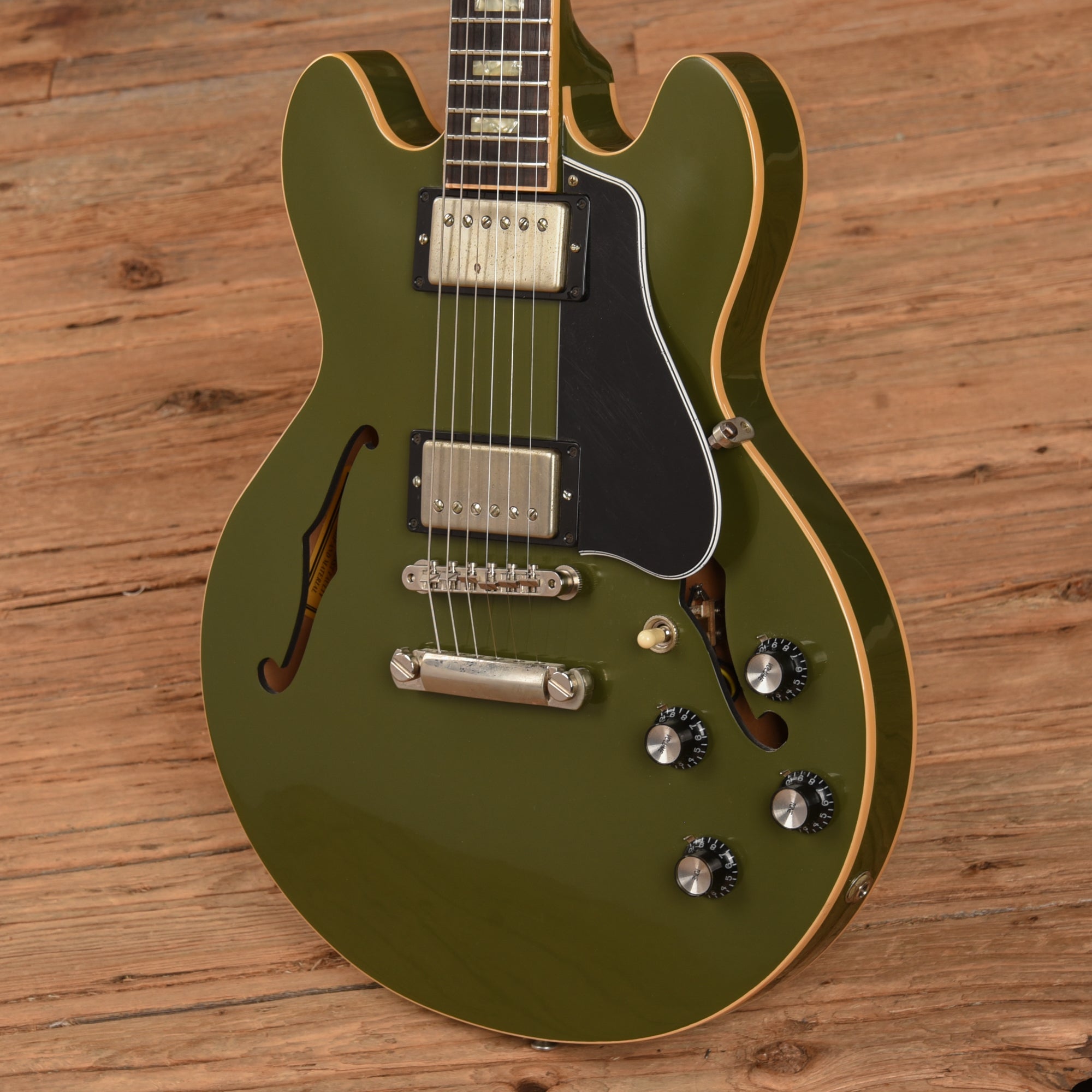 Gibson ES-339 Olive Drab VOS 2017 Electric Guitars / Semi-Hollow