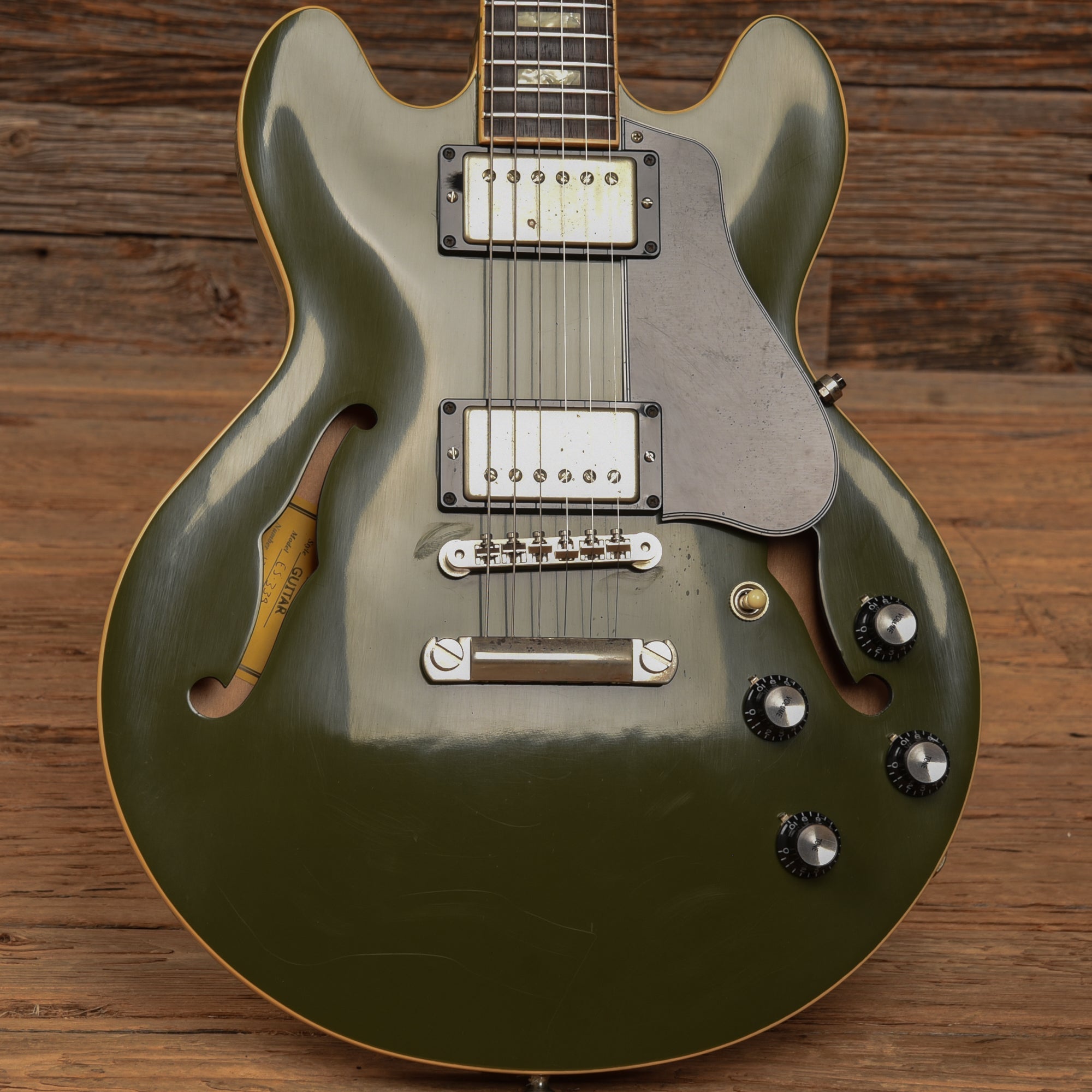 Gibson ES-339 Olive Drab VOS 2017 Electric Guitars / Semi-Hollow
