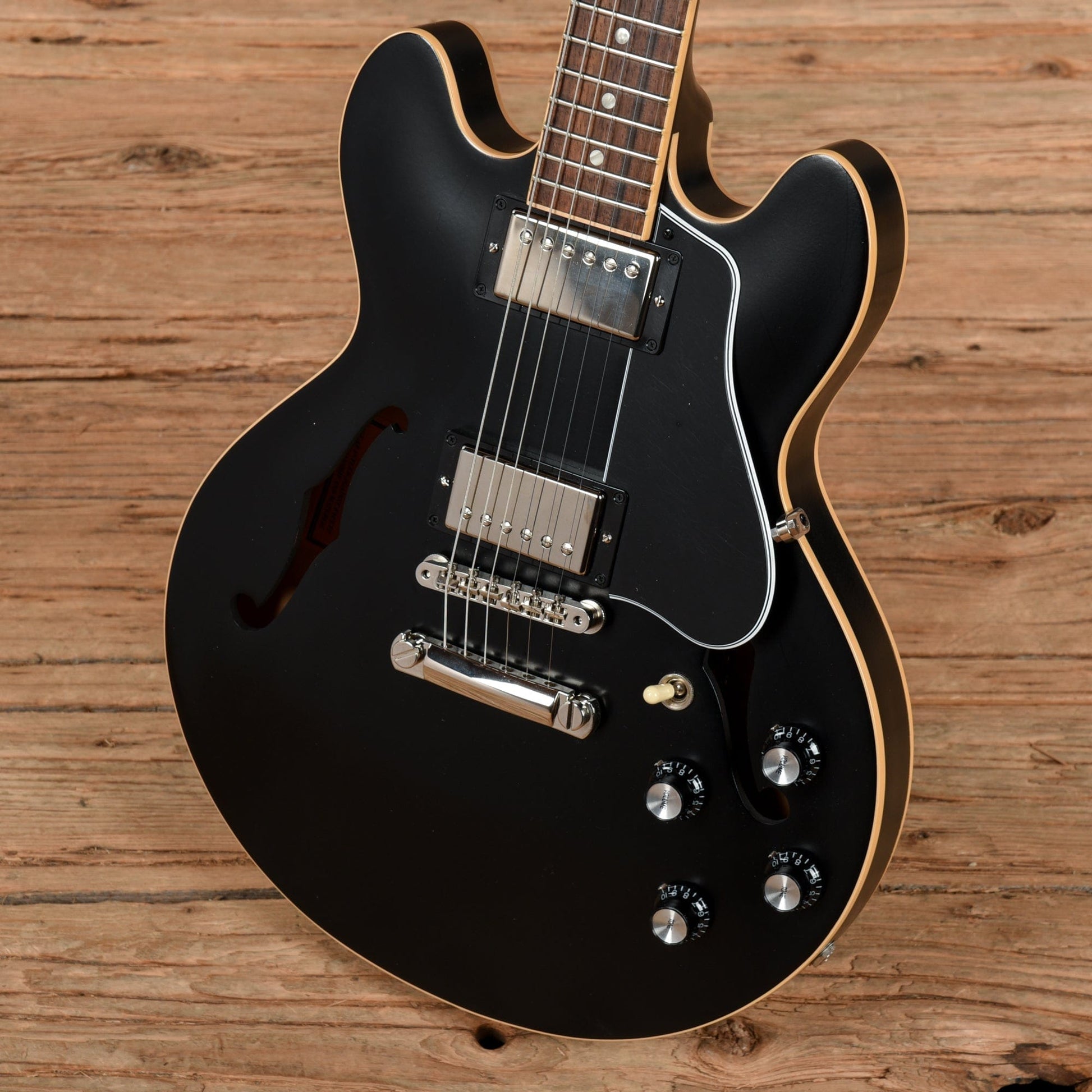 Gibson ES-339 Satin Ebony 2018 Electric Guitars / Semi-Hollow