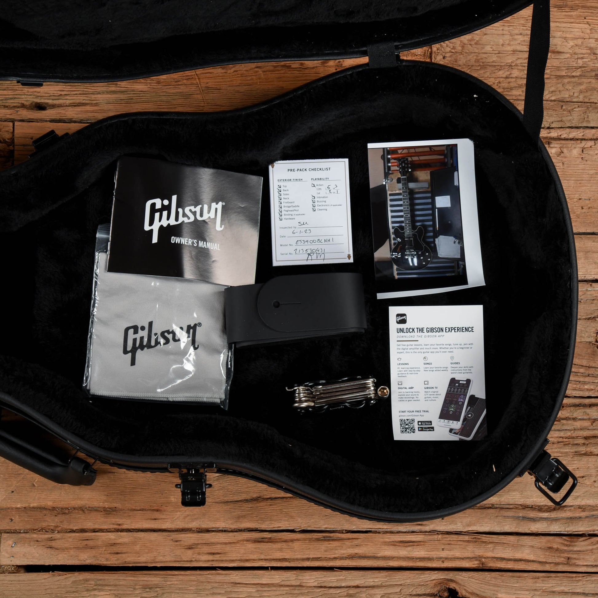 Gibson ES-339 Transparent Ebony 2023 Electric Guitars / Semi-Hollow