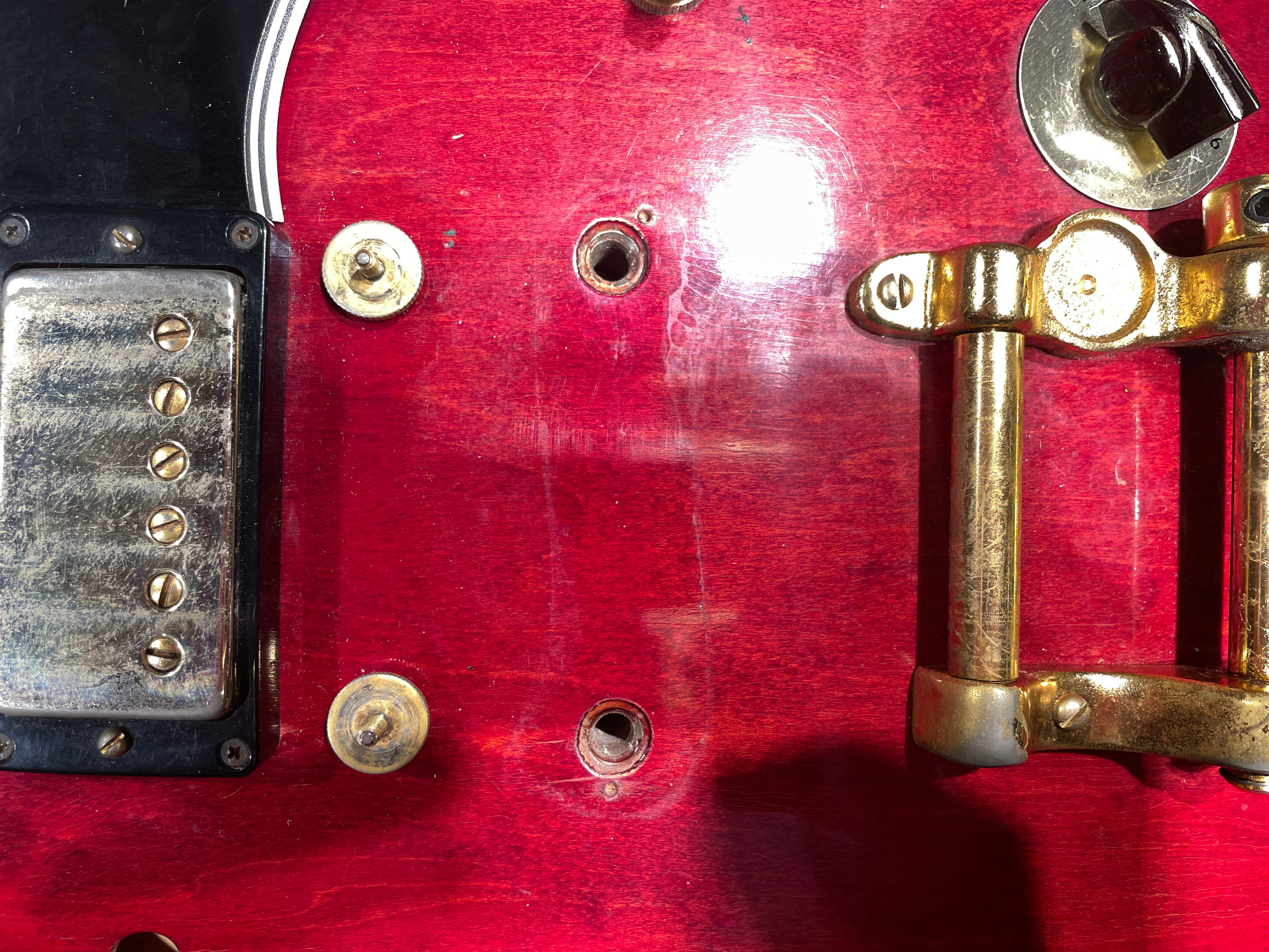 Gibson ES-345 Cherry 1961 Electric Guitars / Semi-Hollow
