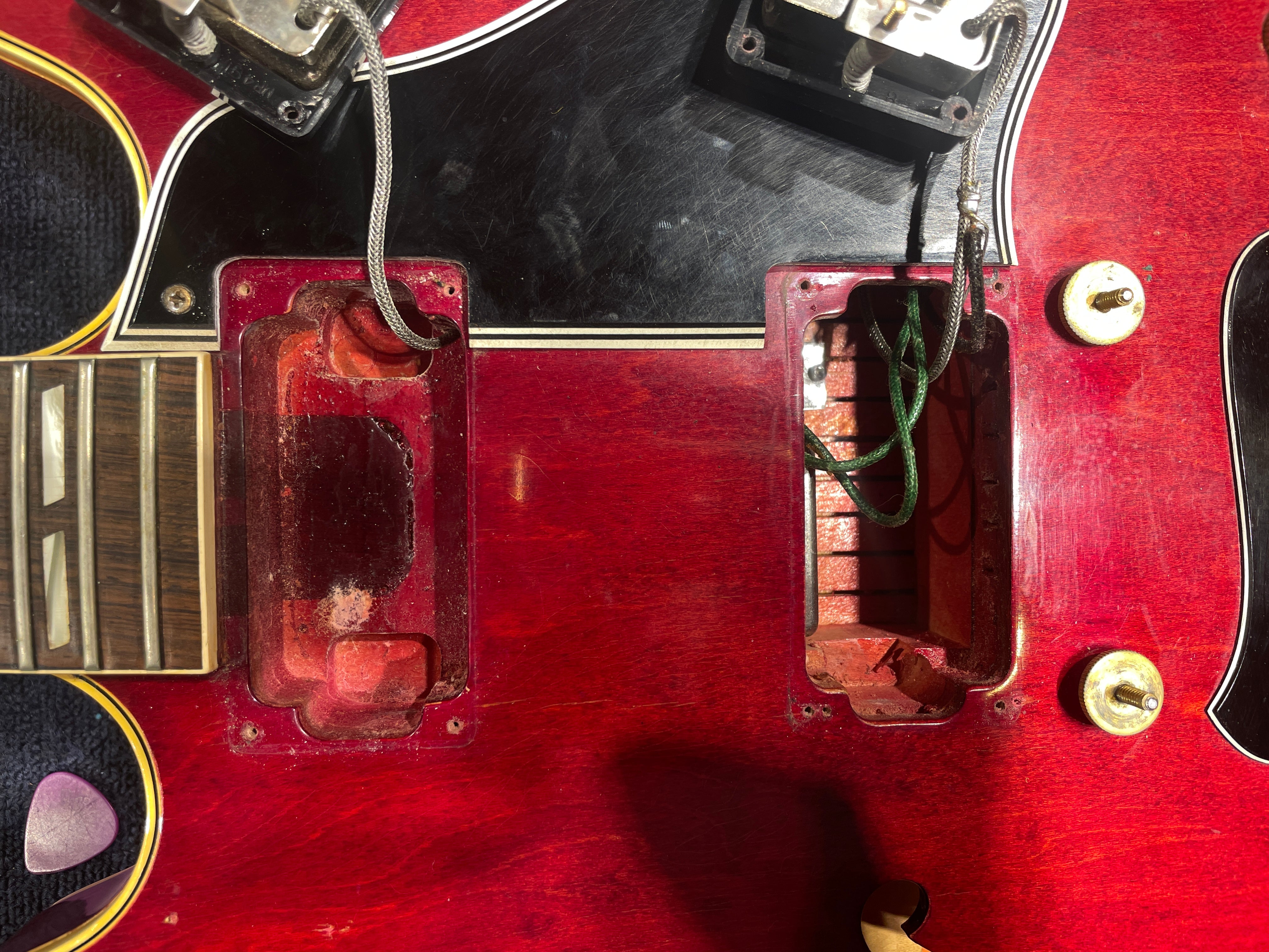 Gibson ES-345 Cherry 1961 Electric Guitars / Semi-Hollow
