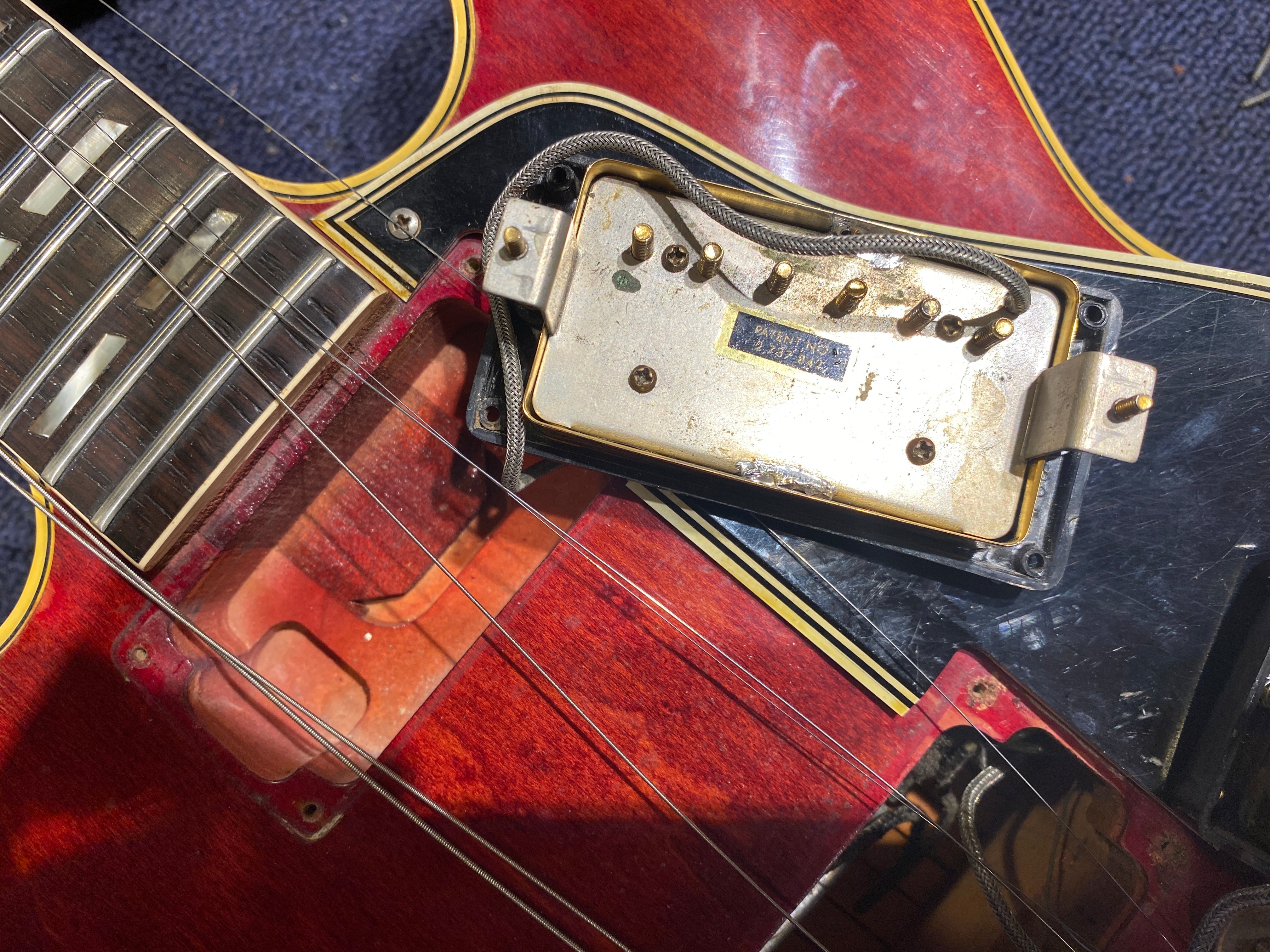 Gibson ES-345 Cherry 1963 Electric Guitars / Semi-Hollow