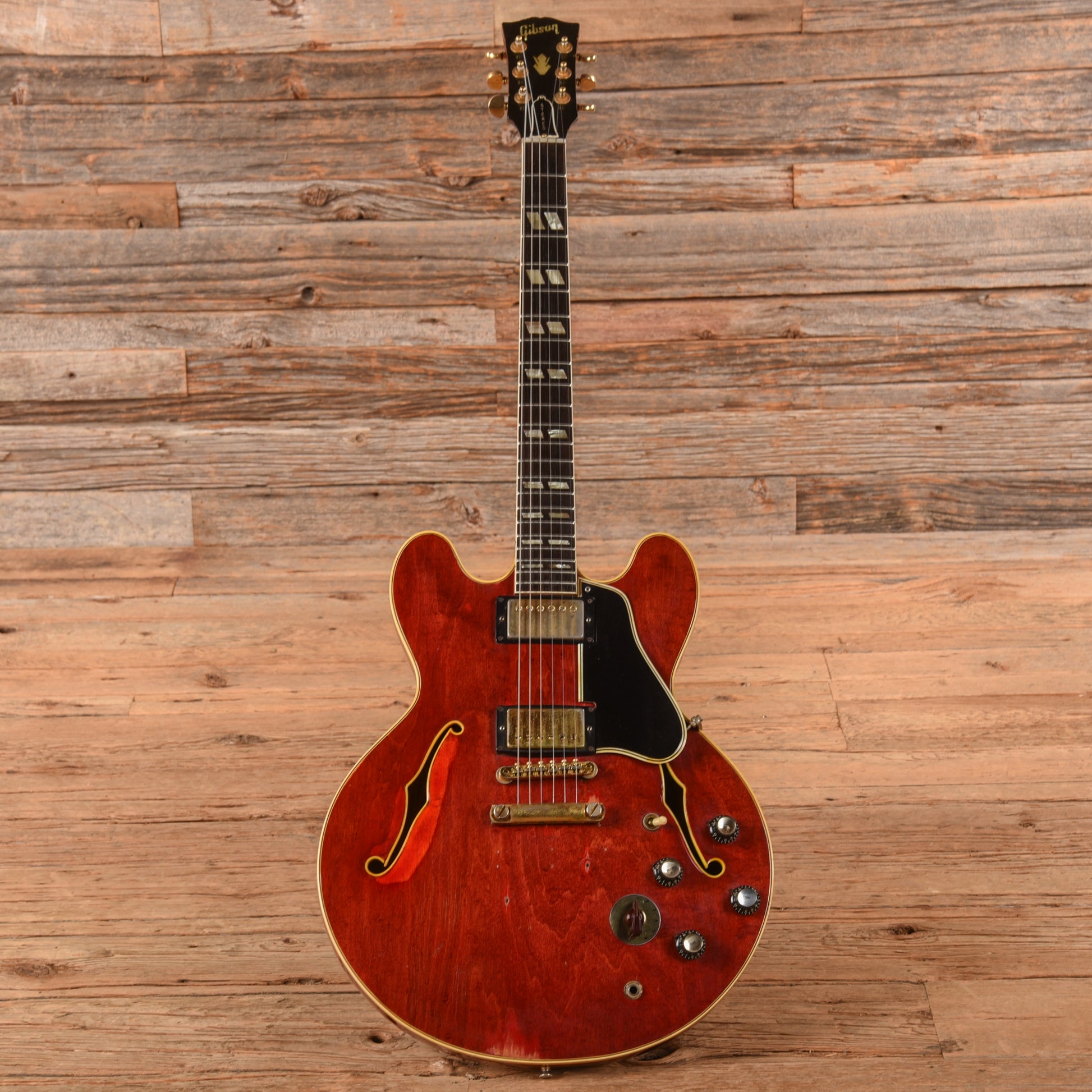 Gibson ES-345 Cherry 1963 Electric Guitars / Semi-Hollow