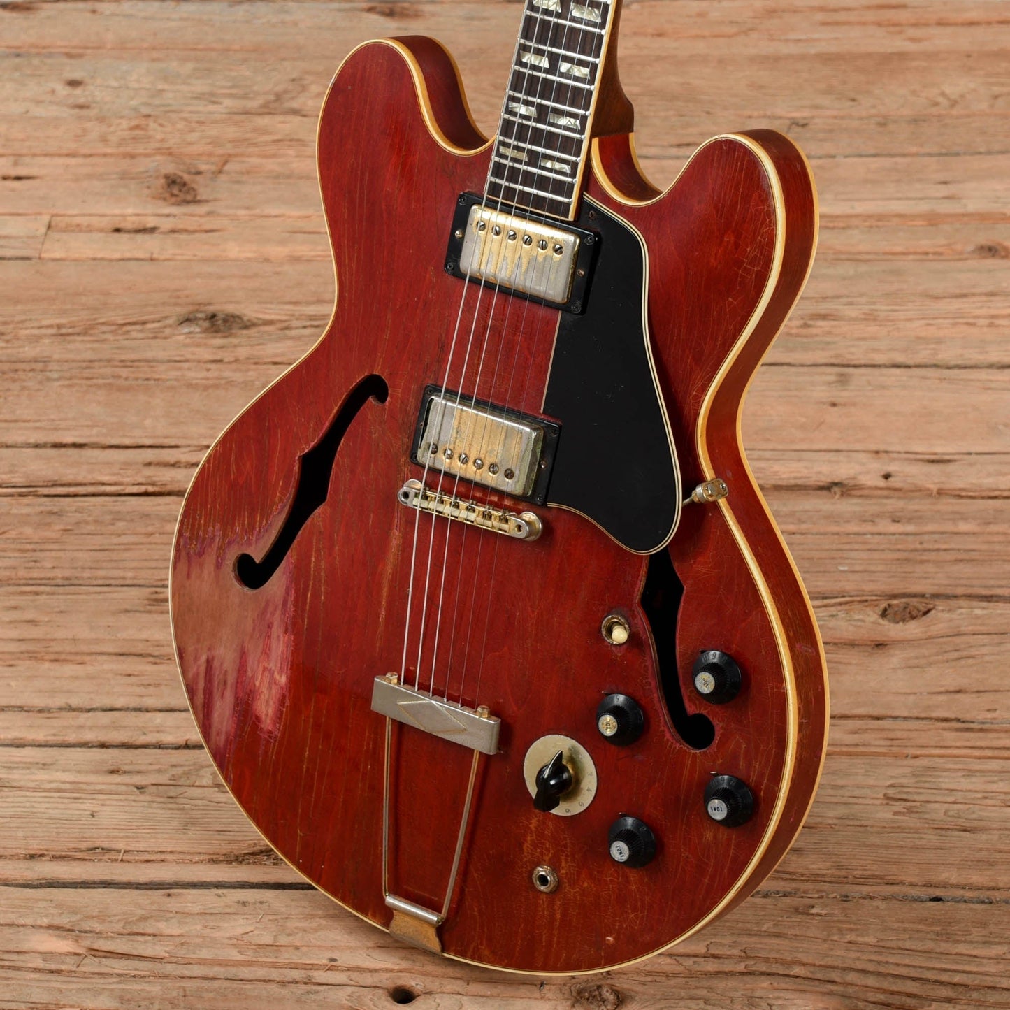 Gibson ES-345 Cherry 1969 Electric Guitars / Semi-Hollow