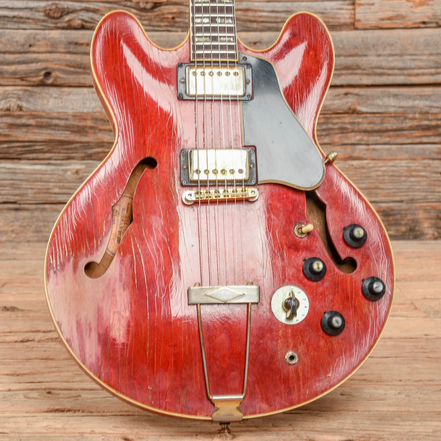 Gibson ES-345 Cherry 1969 Electric Guitars / Semi-Hollow