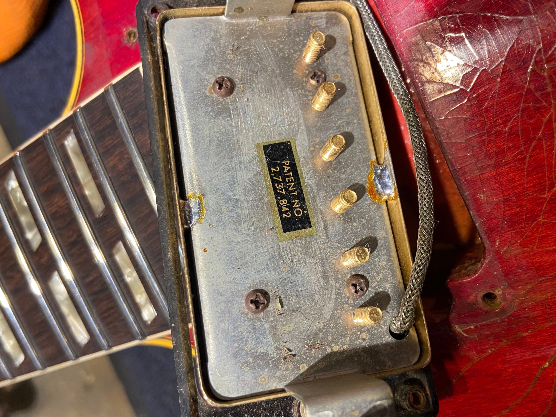 Gibson ES-345 Cherry 1969 Electric Guitars / Semi-Hollow