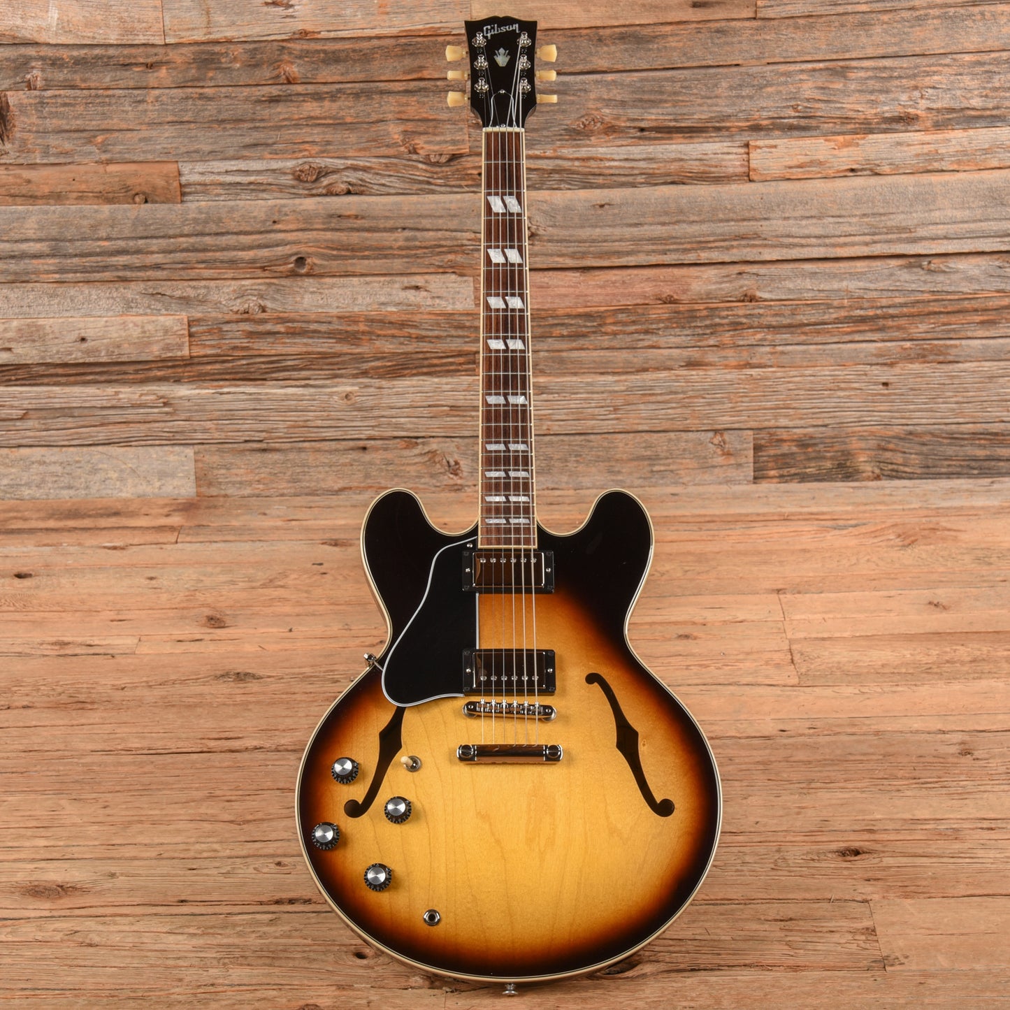 Gibson ES-345 Sunburst 2024 LEFTY Electric Guitars / Semi-Hollow