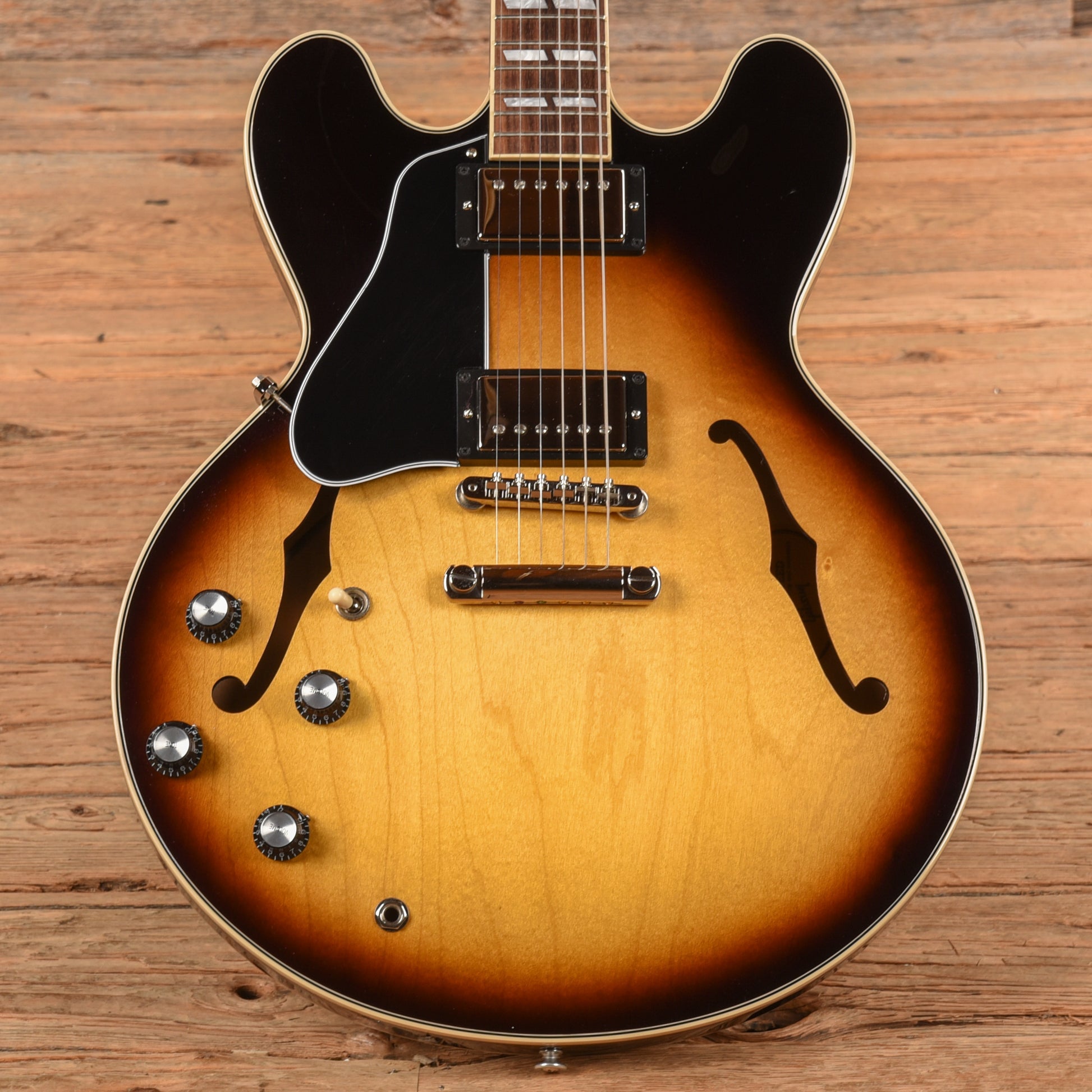 Gibson ES-345 Sunburst 2024 LEFTY Electric Guitars / Semi-Hollow